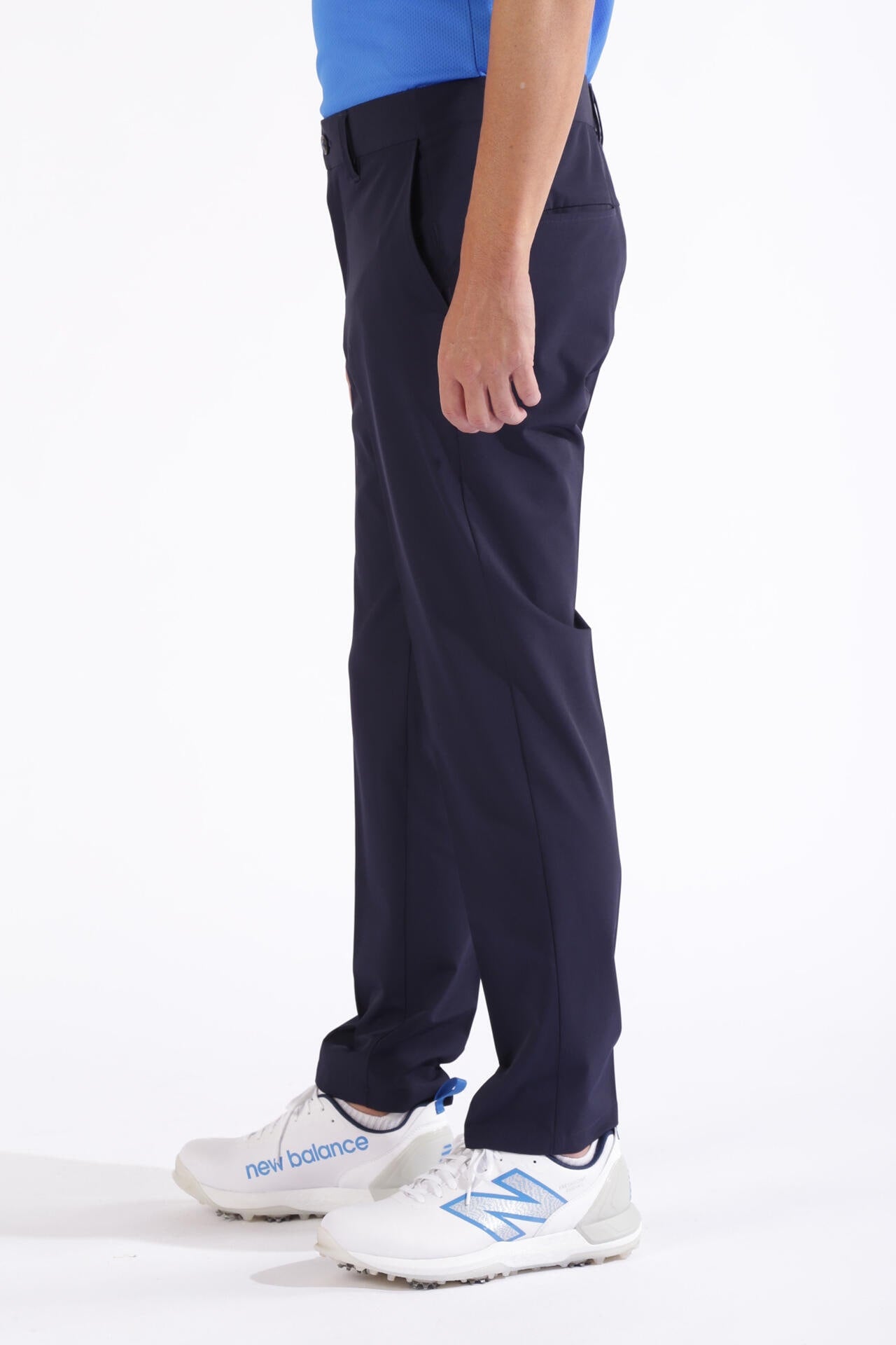 接触冷感 ストレッチ ロングパンツ (MENS WORLD)