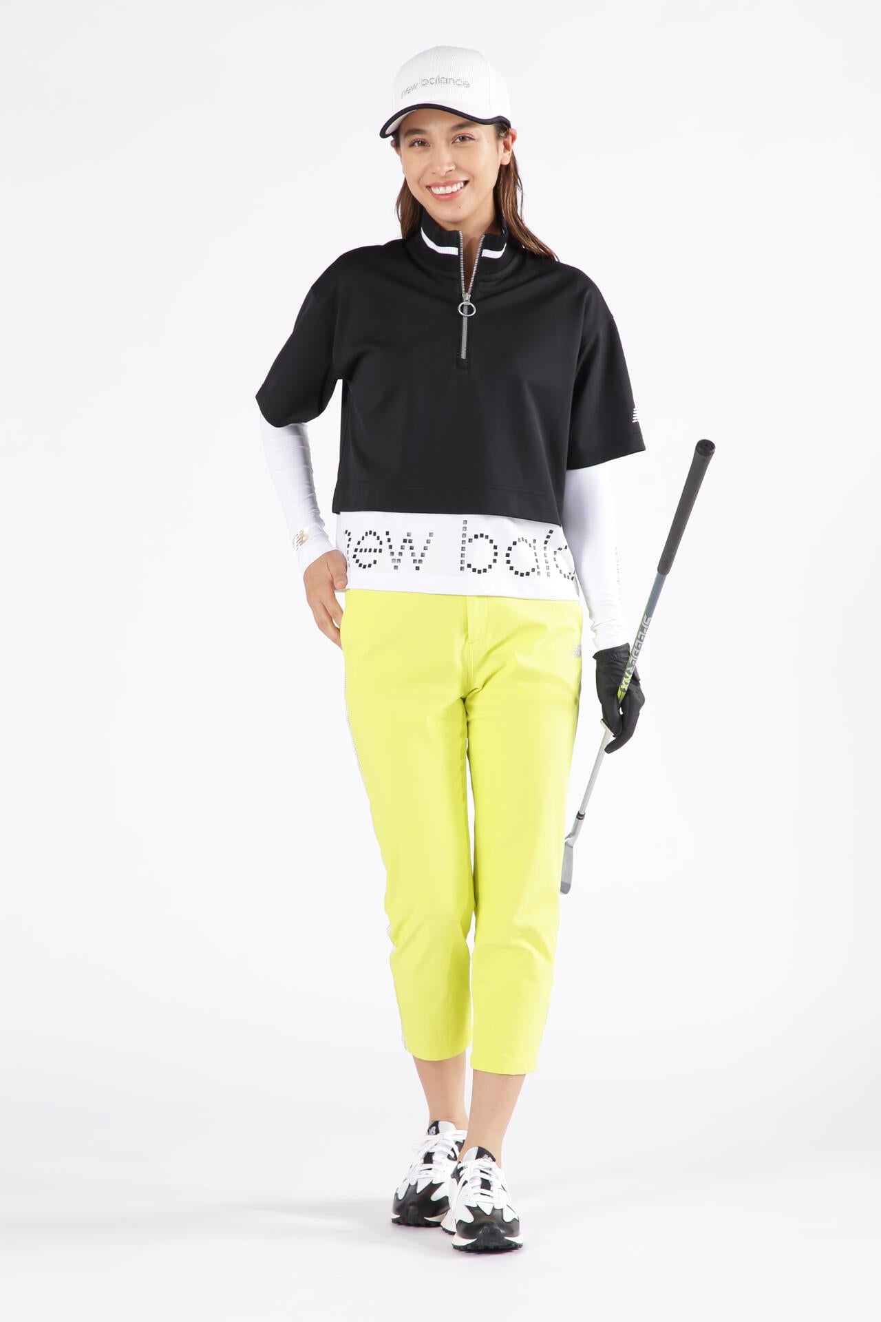 接触冷感 UV テーパード クロップドパンツ (WOMENS SPORT) | new