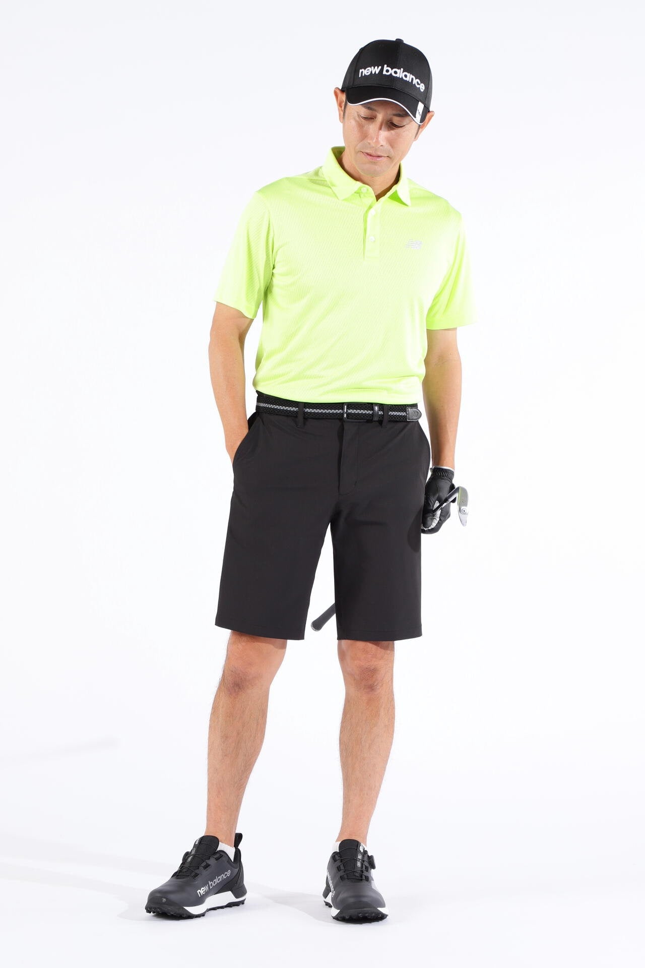 接触冷感 UV ハーフパンツ (MENS WORLD)