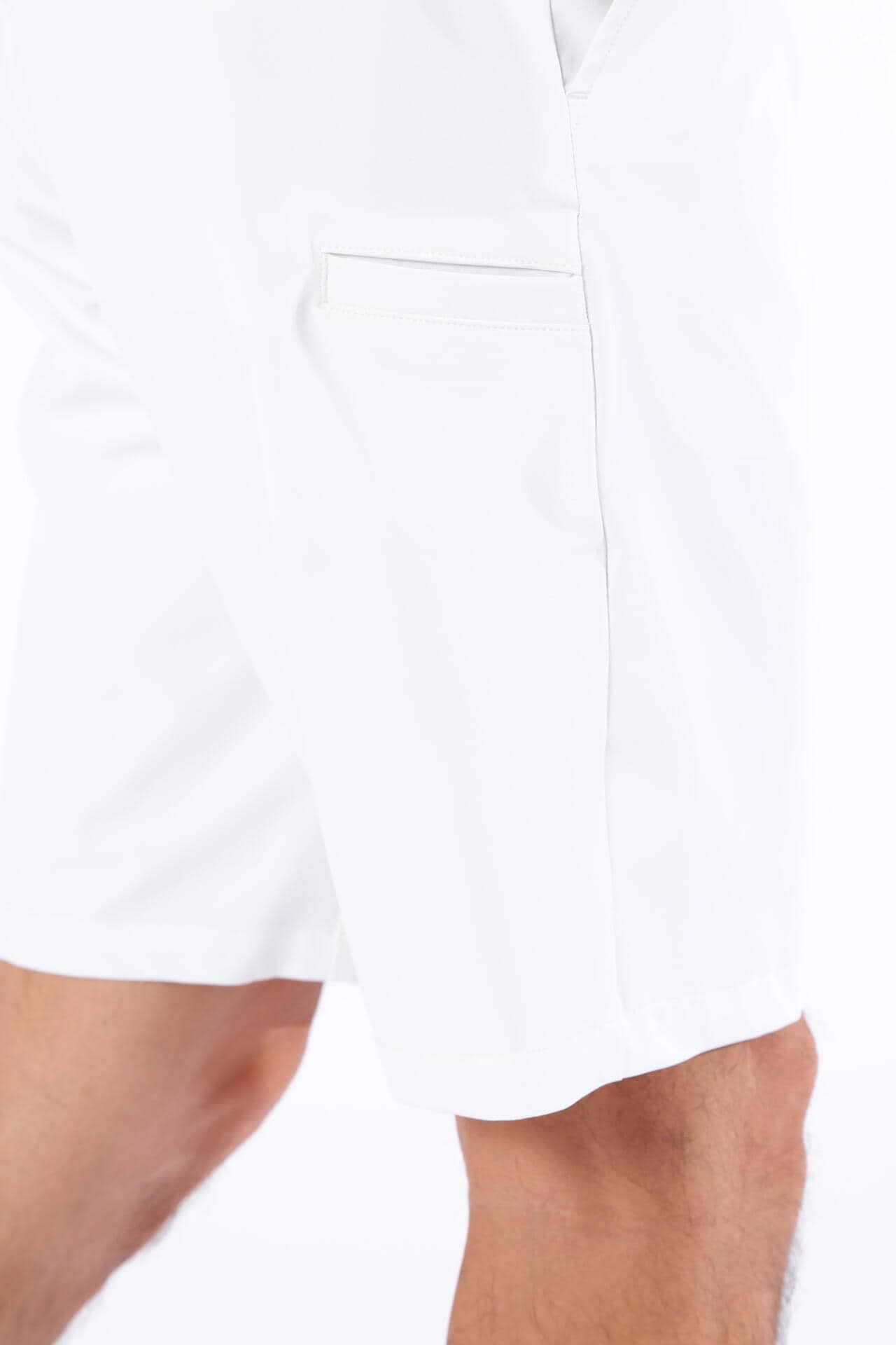 接触冷感 UV ハーフパンツ (MENS WORLD)