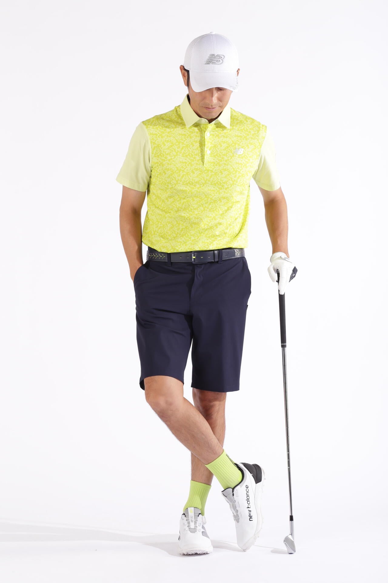 [ニューバランス] ゴルフ メンズ 接触冷感 ハーフパンツ 接触冷感 UV ハーフパンツ (MENS WORLD) | new balance golf
