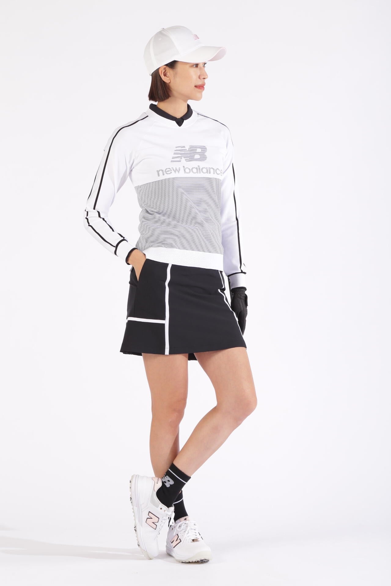 4WAYストレッチ ソフトシェル バックプリーツ スカート (WOMENS WORLD