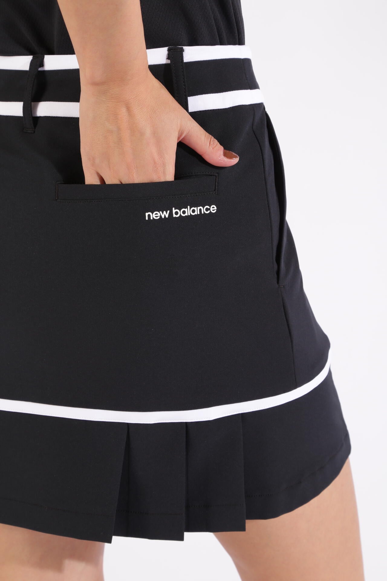 4WAYストレッチ ソフトシェル バックプリーツ スカート (WOMENS WORLD