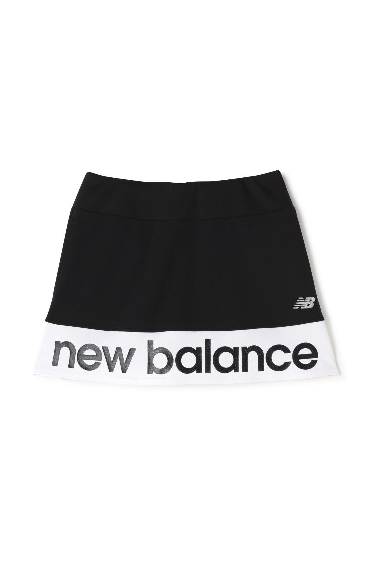 ラメロゴ インナーパンツ付き ジャージー スカート (WOMENS SPORT