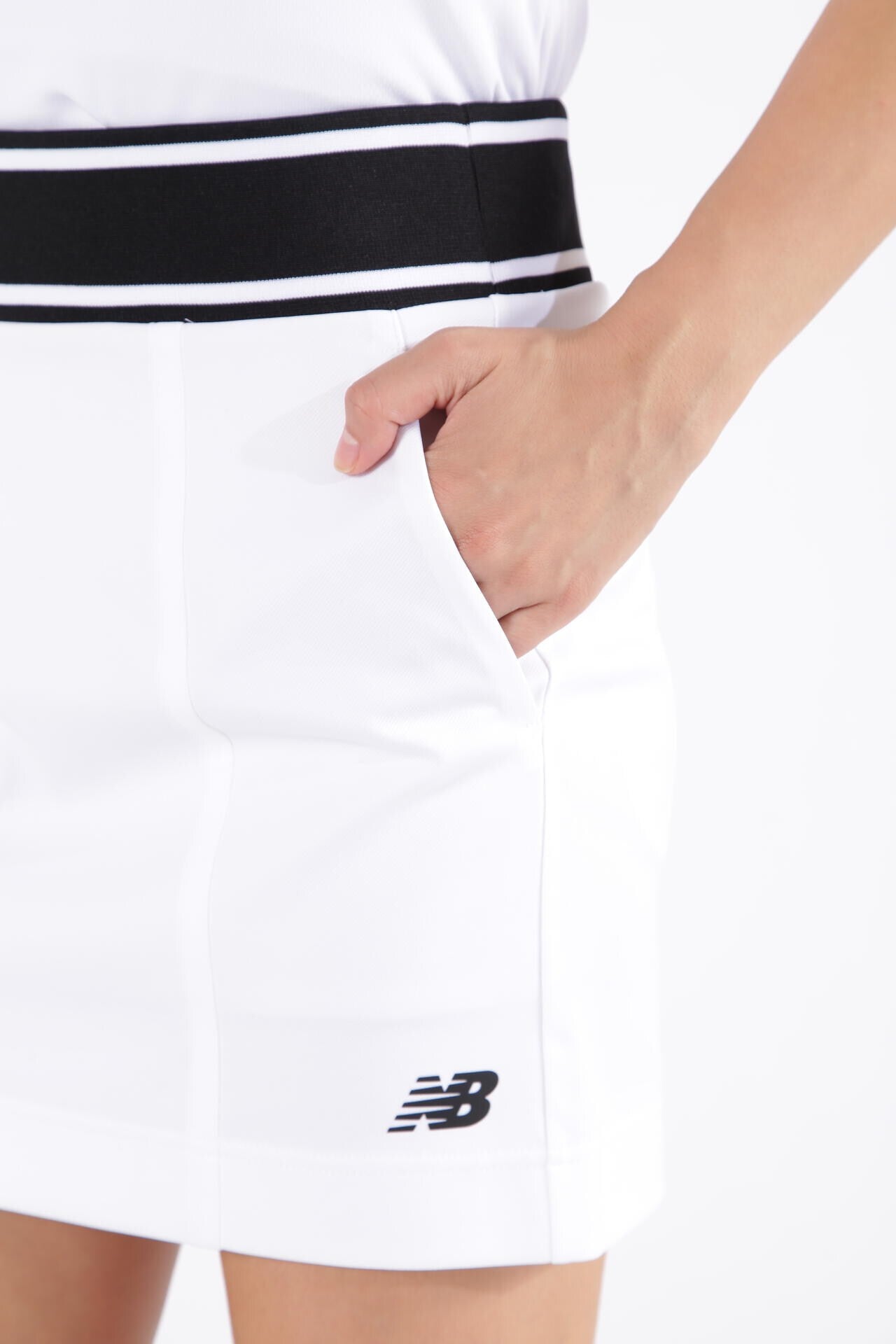 ストレッチ スウェット ラインバンド スカート (WOMENS SPORT)