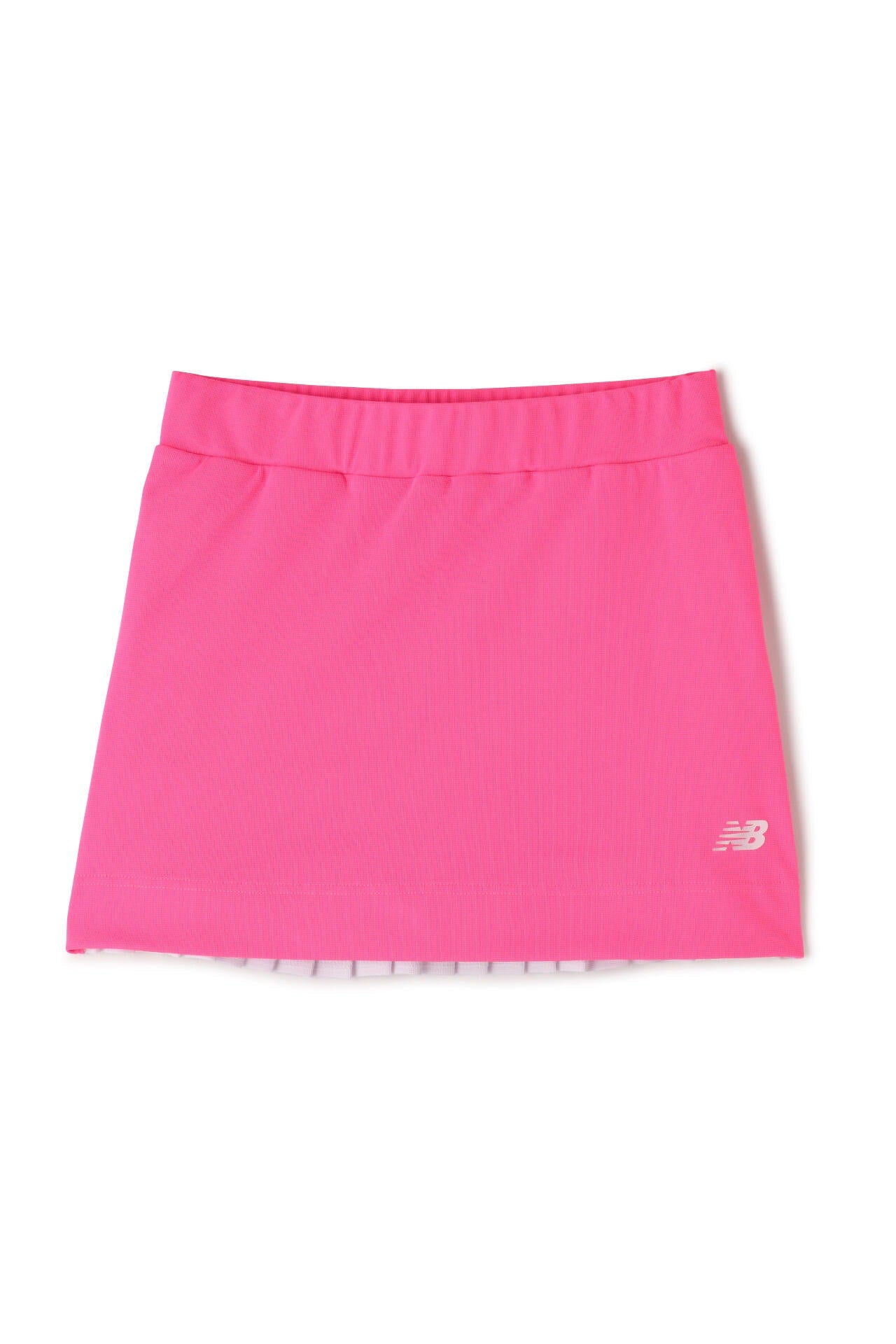 マイクロチェック柄 インナーパンツ付き ジャージー スカート (WOMENS WORLD)