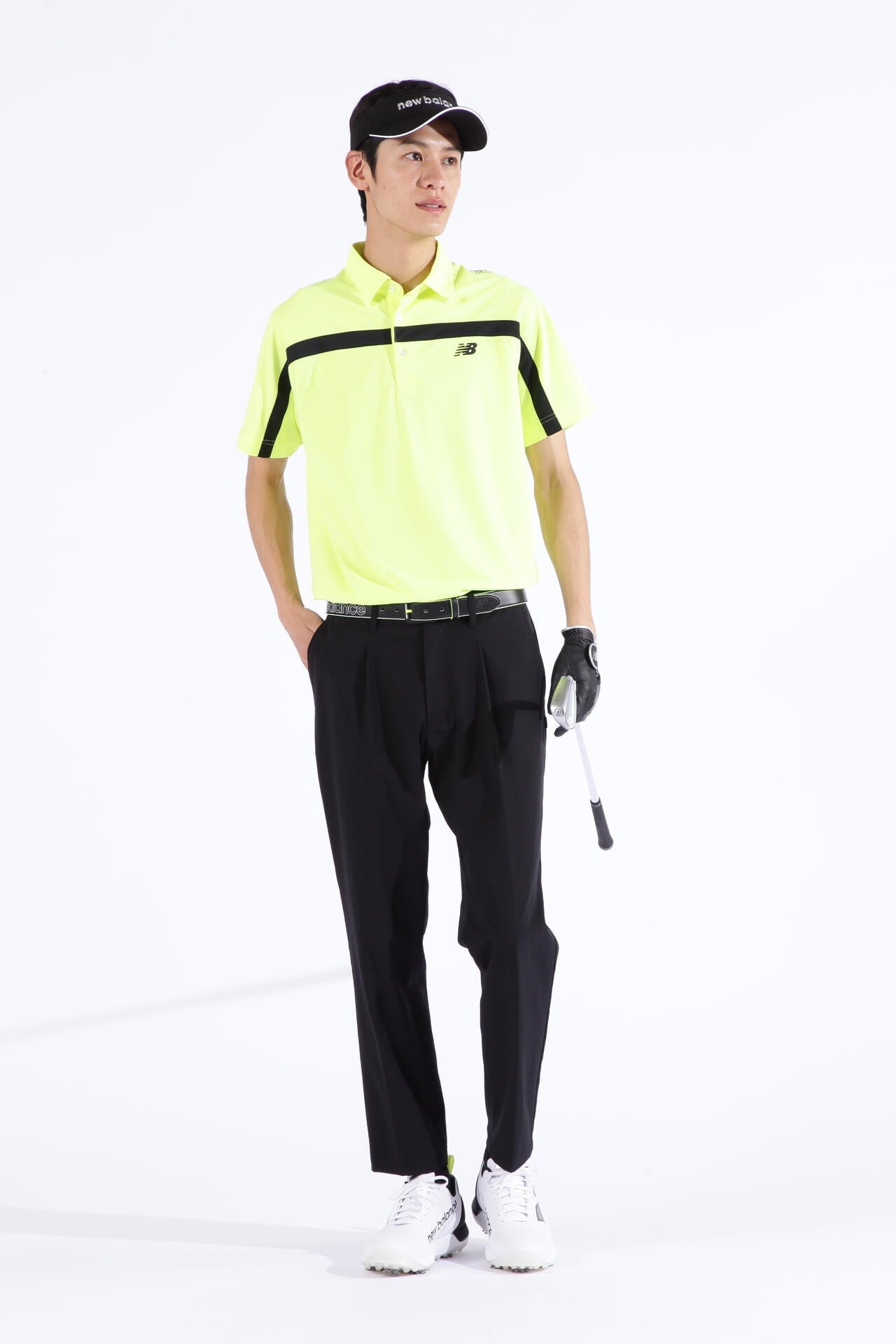 ストレッチ 撥水性 ワンタック ワイド ロングパンツ (MENS SPORT)