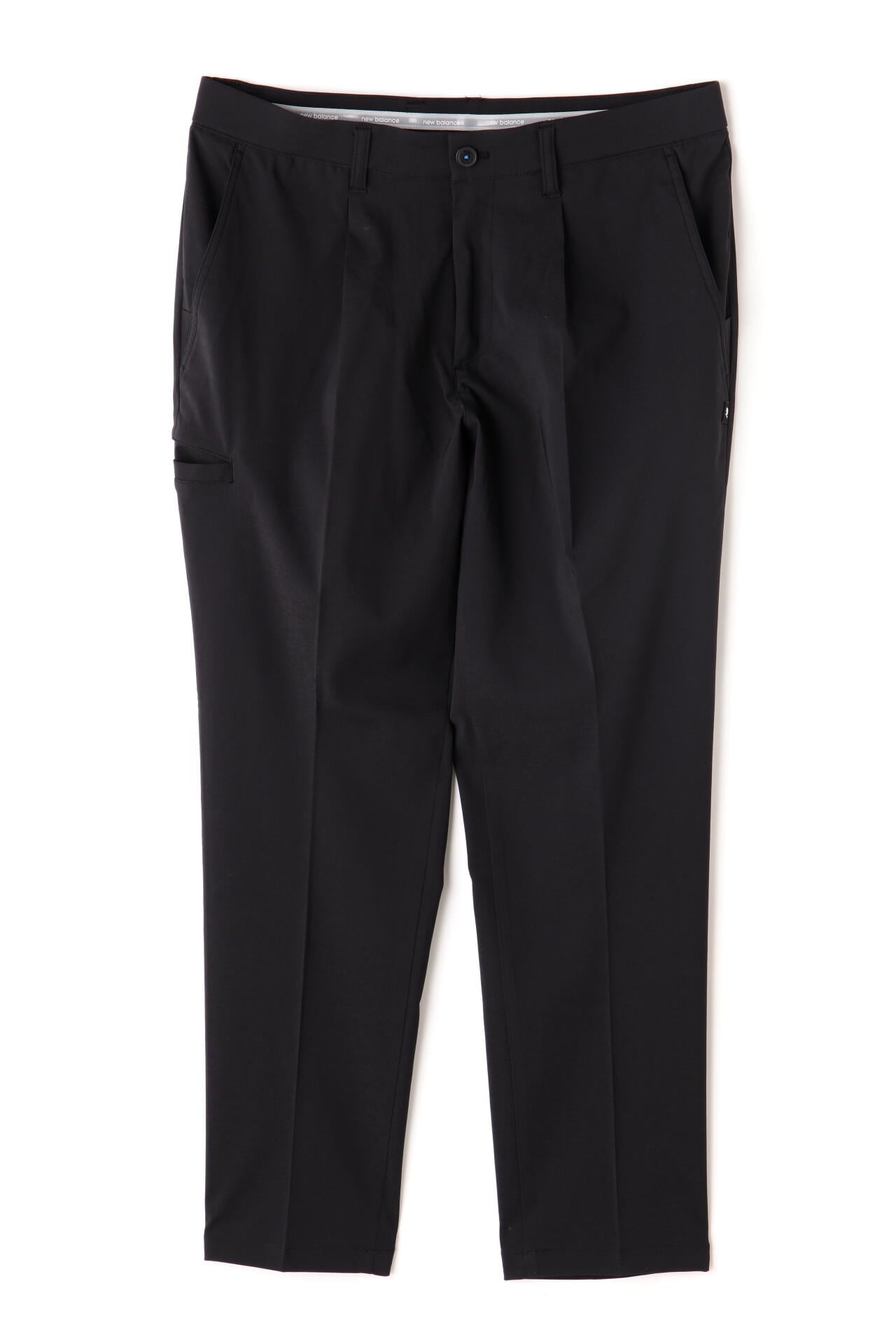 ストレッチ ワンタック ワイド ロングパンツ (MENS WORLD)