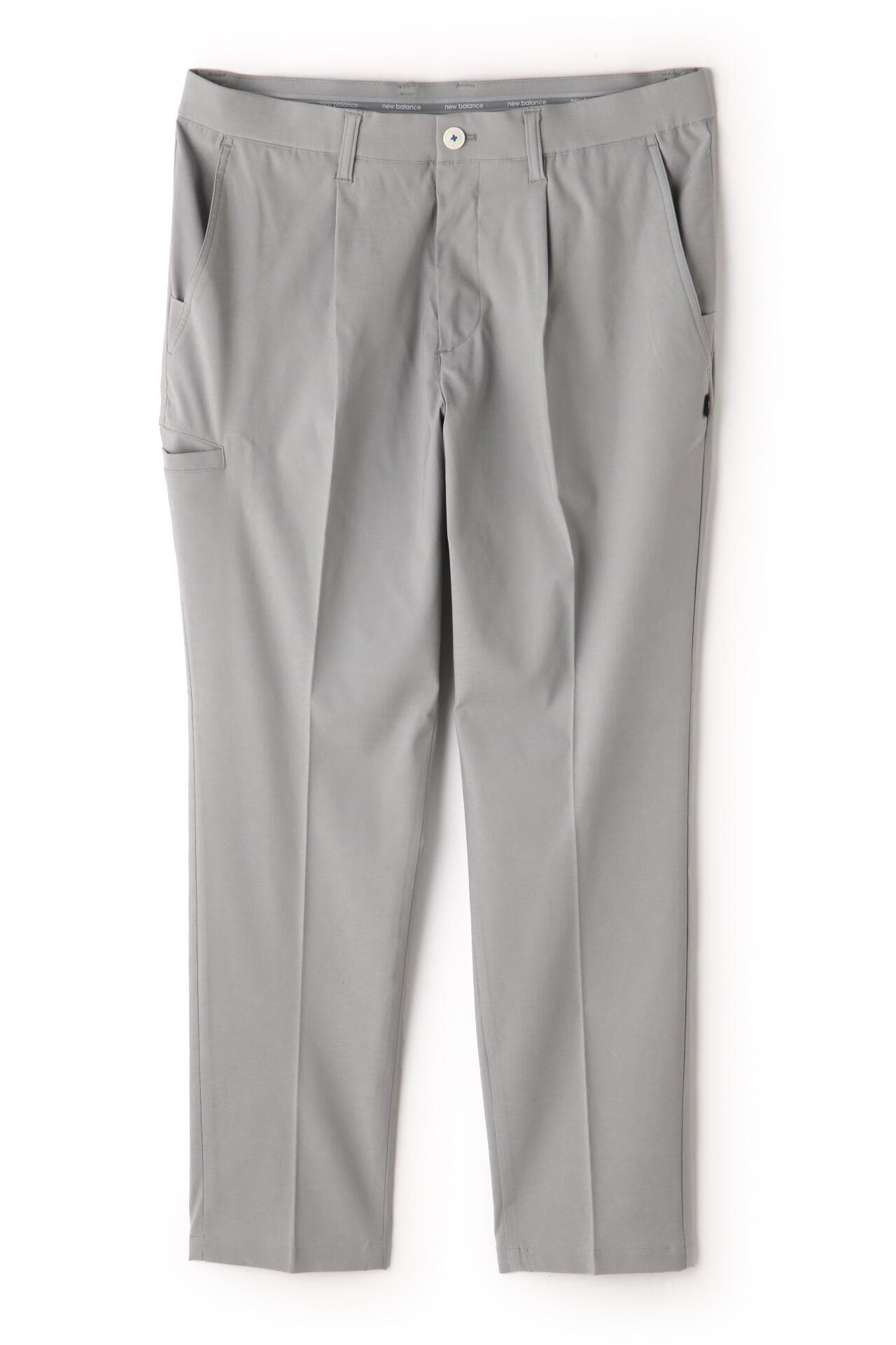 ストレッチ ワンタック ワイド ロングパンツ (MENS WORLD)