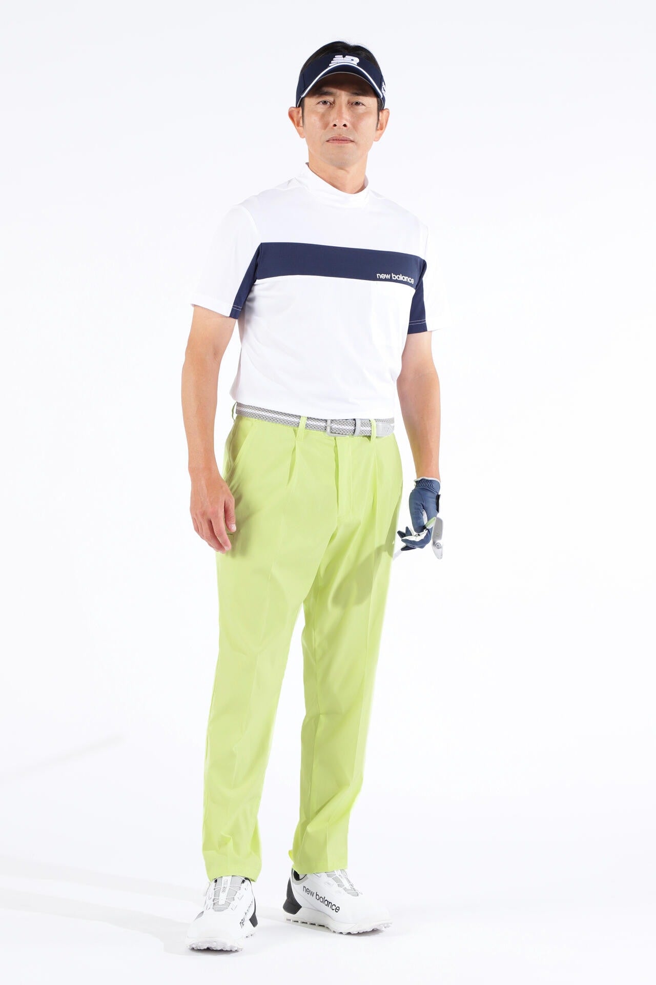 ストレッチ ワンタック ワイド ロングパンツ (MENS WORLD)