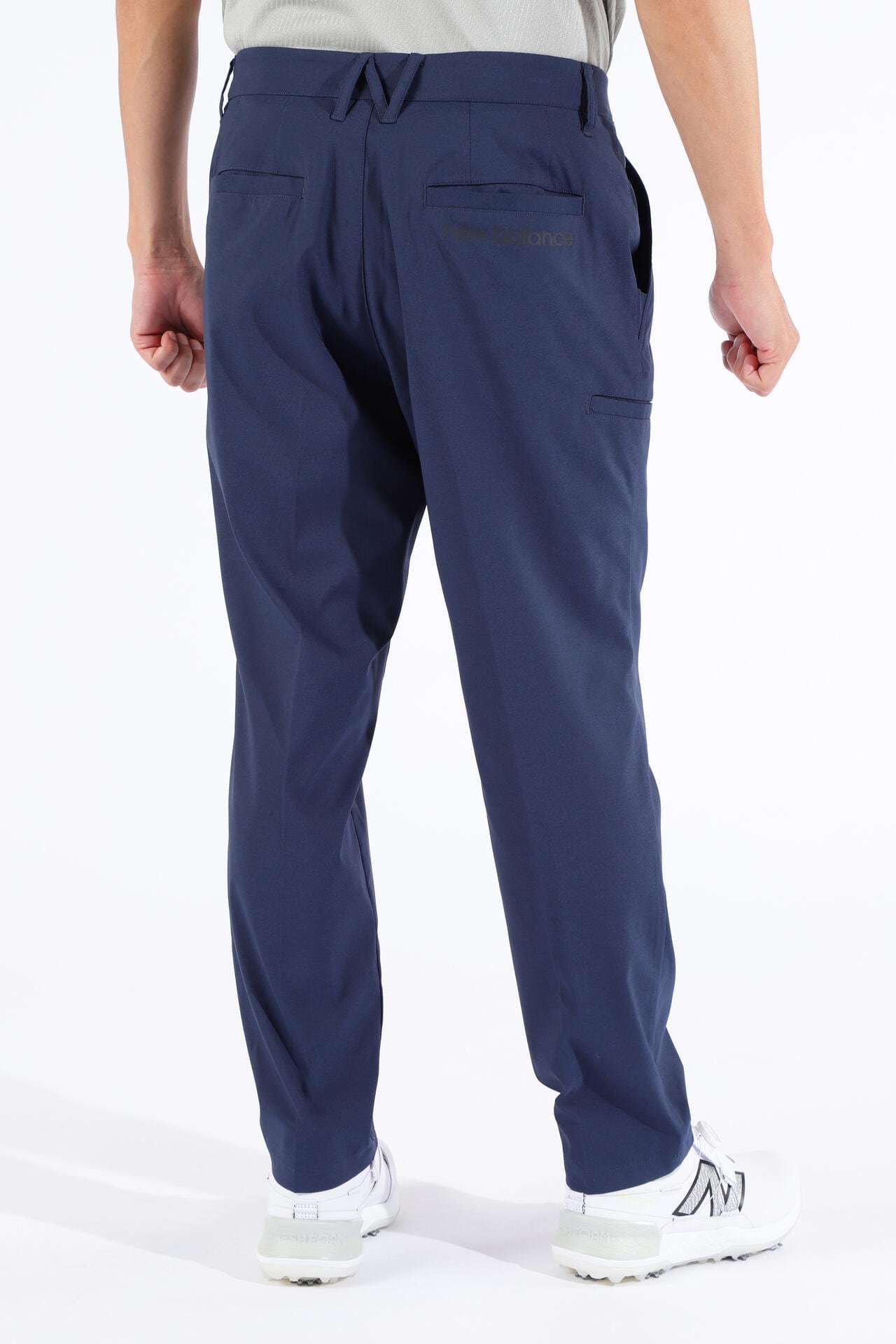 ストレッチ ワンタック ワイド ロングパンツ (MENS WORLD)