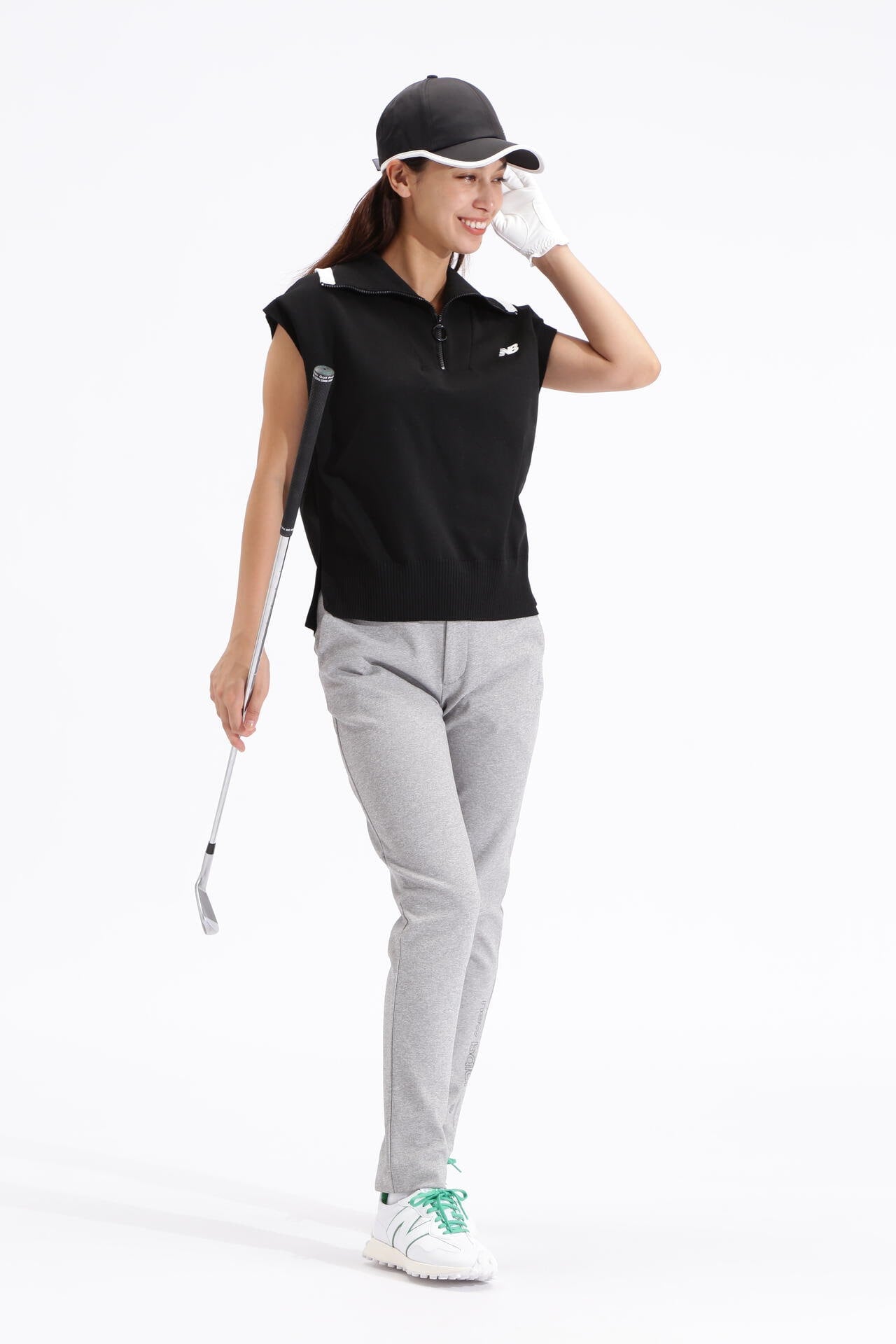 裏メッシュ スウェット スリム ロングパンツ (WOMENS SPORT)