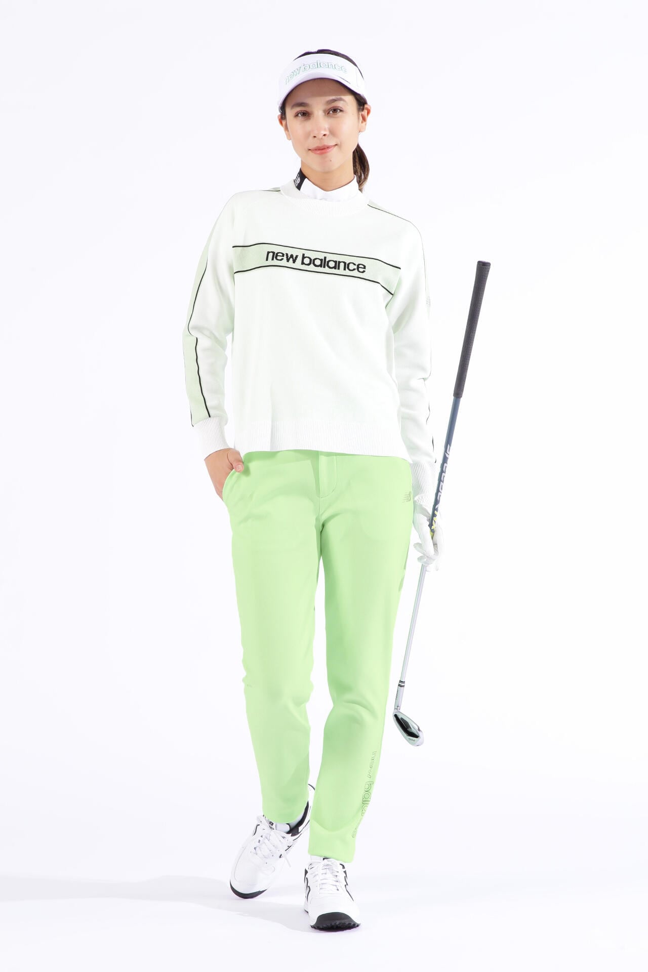 裏メッシュ スウェット スリム ロングパンツ (WOMENS SPORT)