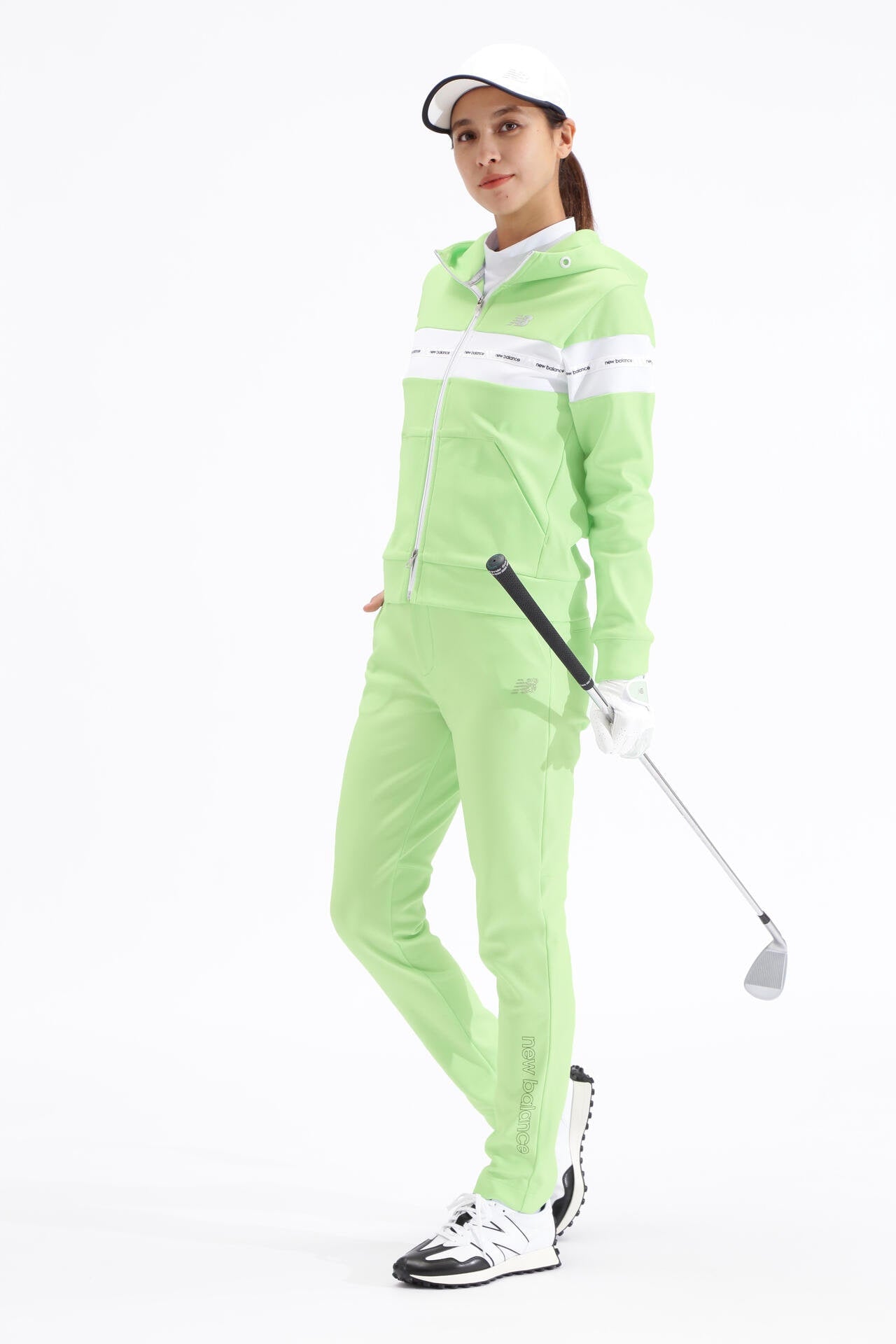 裏メッシュ スウェット スリム ロングパンツ (WOMENS SPORT)