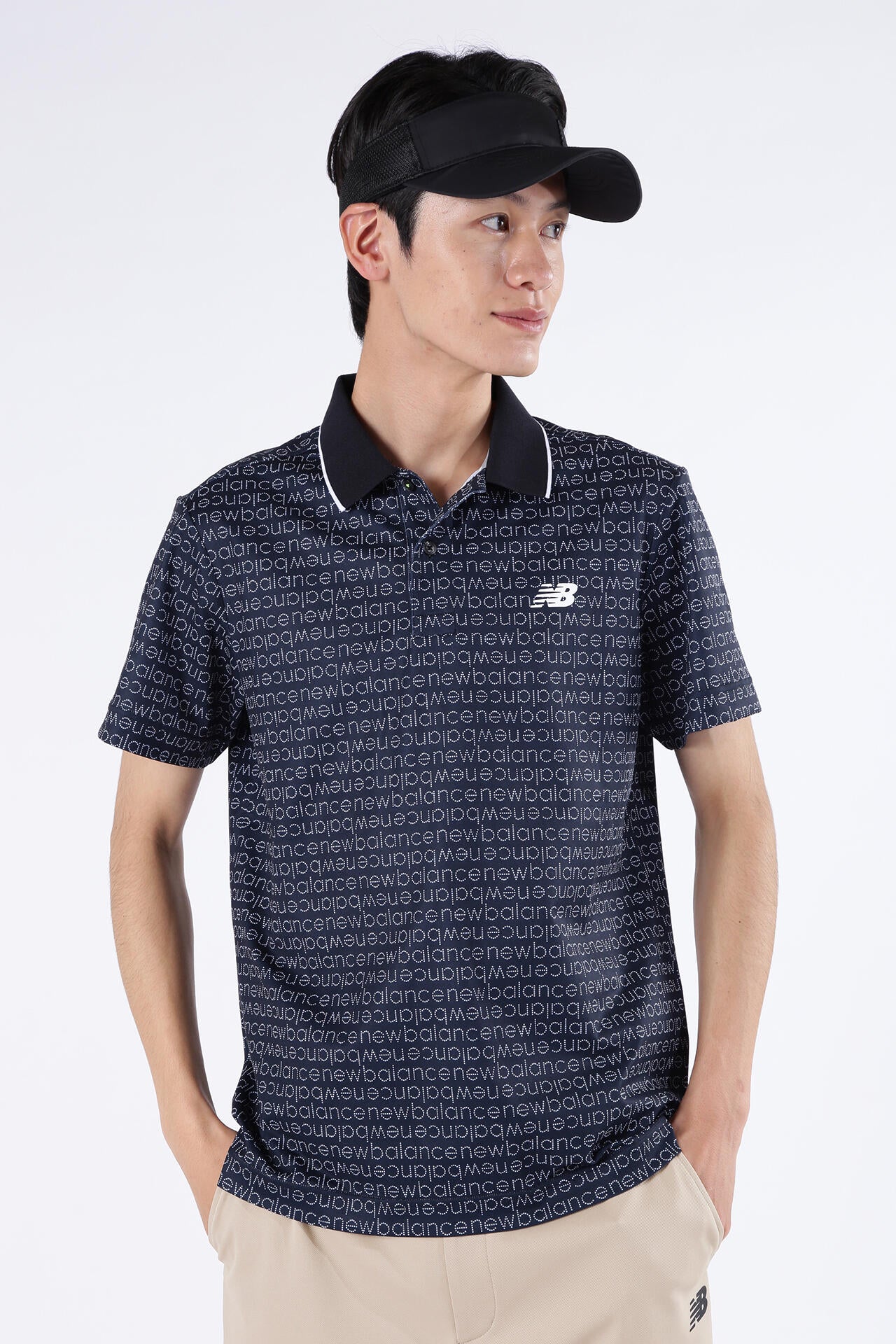 COOLMAX ピクセルロゴ 半袖 ポロシャツ (MENS SPORT)