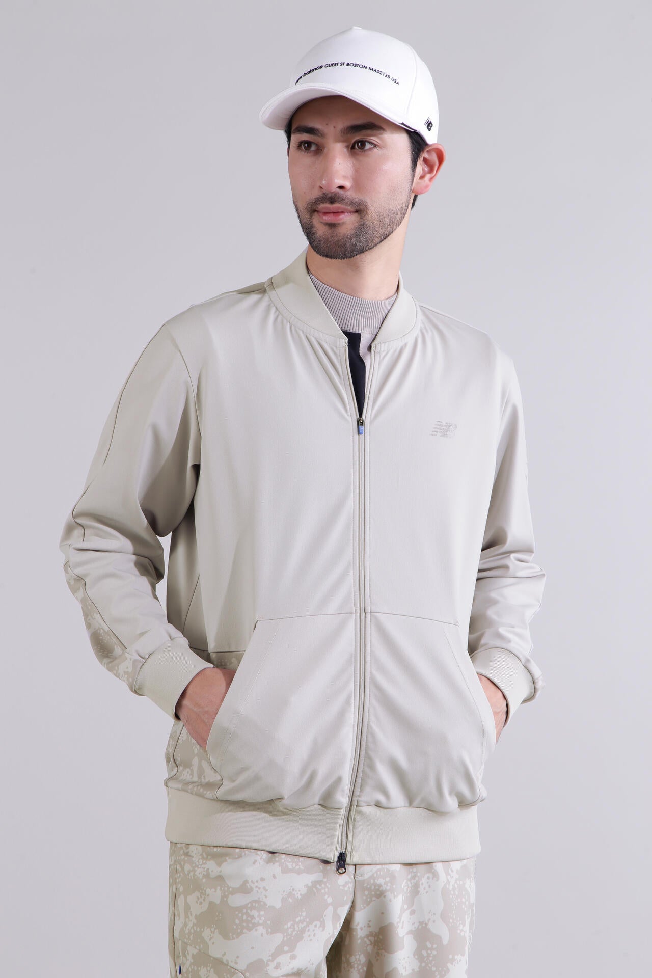 直営店舗限定】デザートカモ柄 スウェット フルジップ ブルゾン (MENS