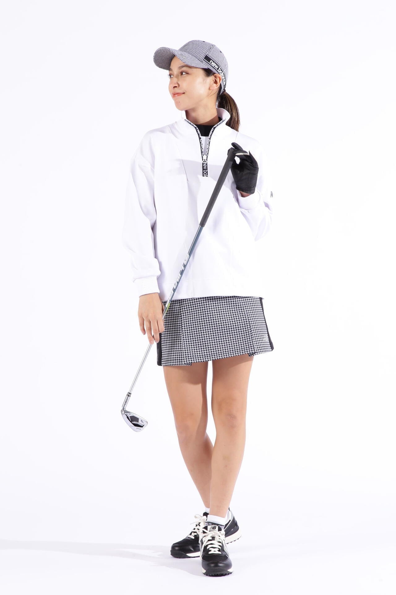 軽量ダンボールニット スウェット ハーフジップ プルオーバー (WOMENS