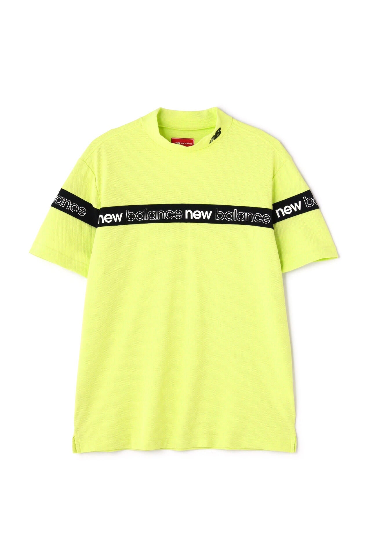 ポップコーンピケ 半袖 モックネック プルオーバー (MENS SPORT)
