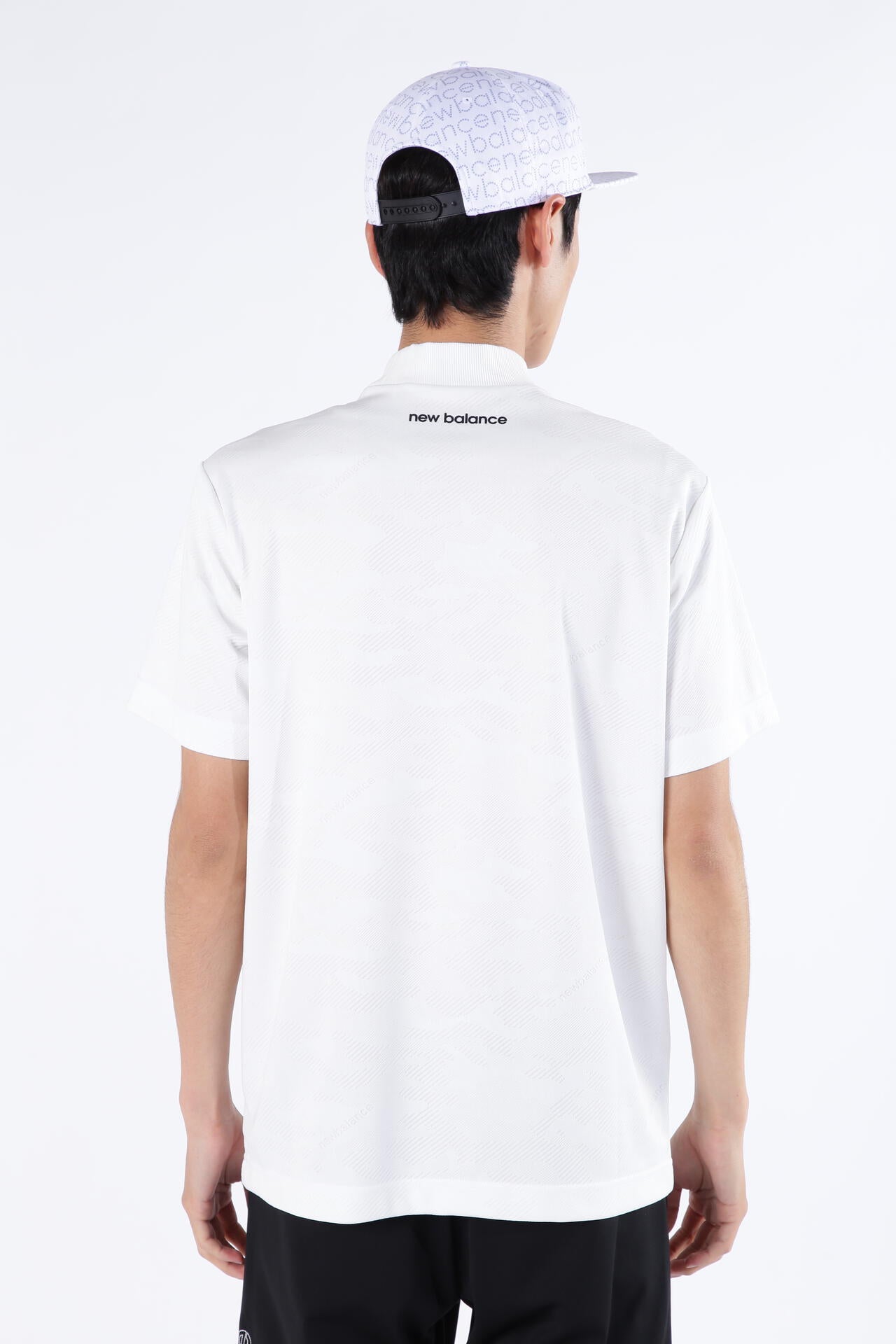 ドライビングレインカモ柄 半袖 モックネック プルオーバー (MENS SPORT)