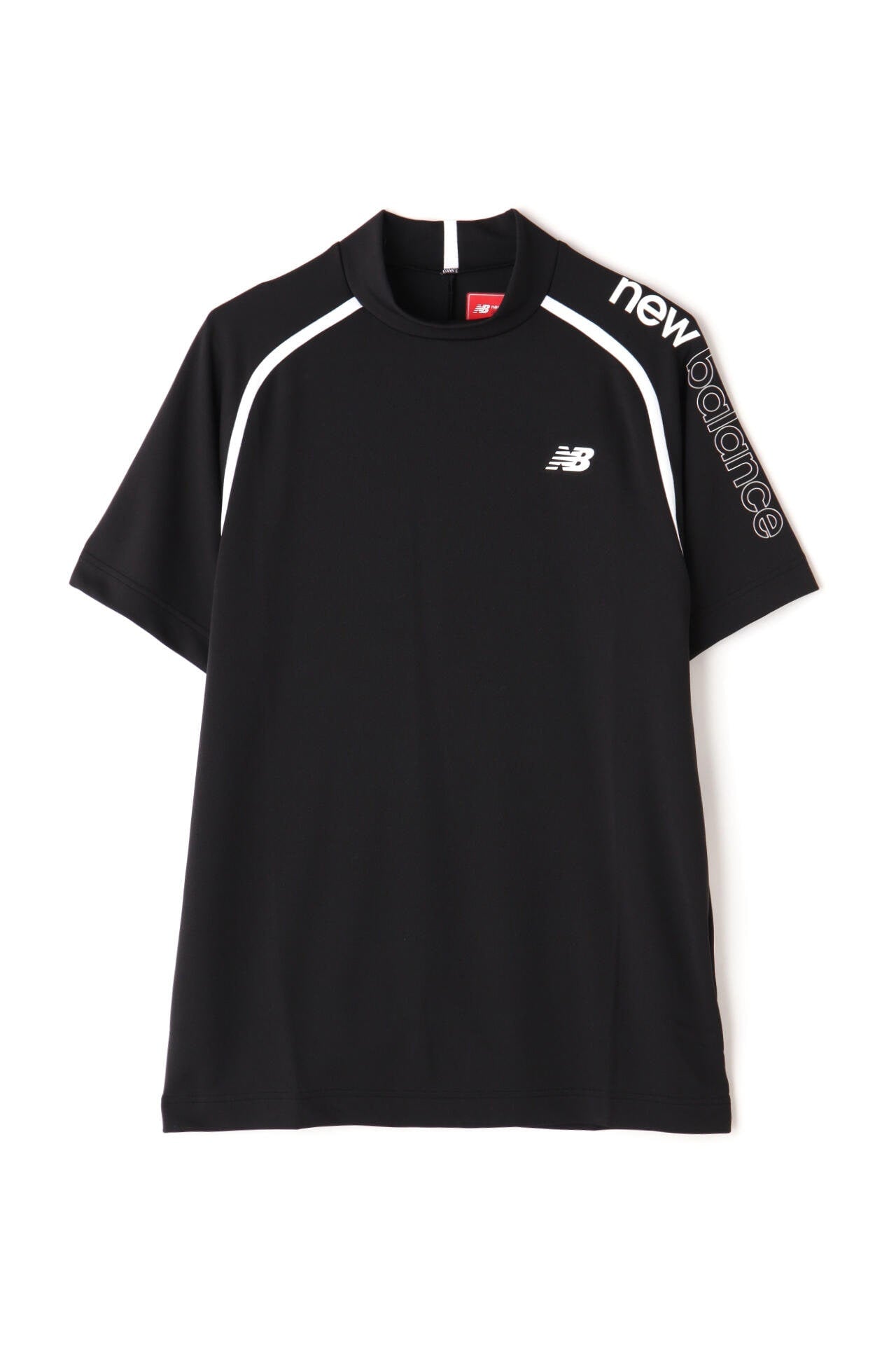 ダブルフェイス裏ハニカム 半袖 モックネック プルオーバー (MENS SPORT)