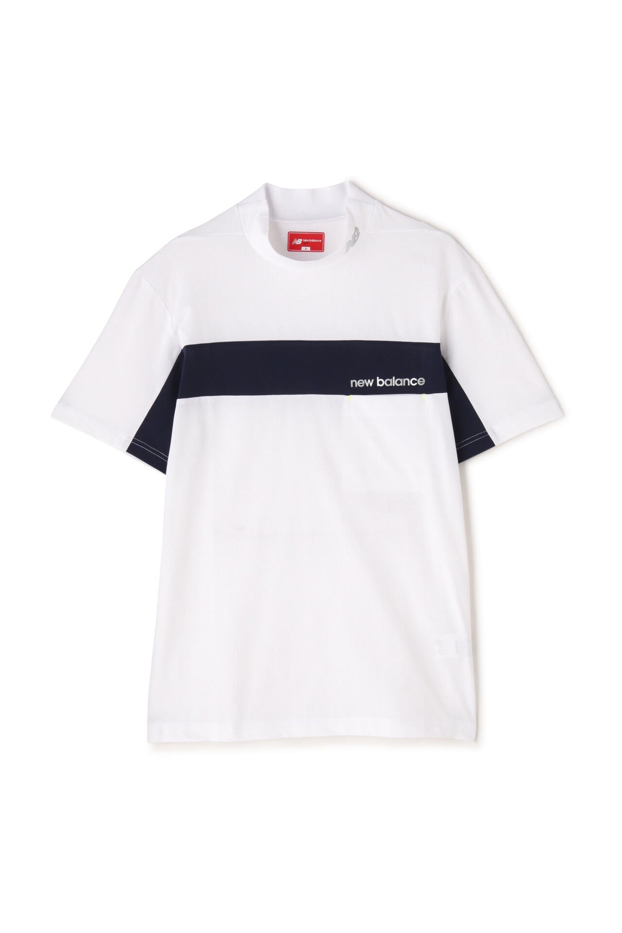 ストレッチ UV メッシュ 半袖 モックネック プルオーバー (MENS WORLD)