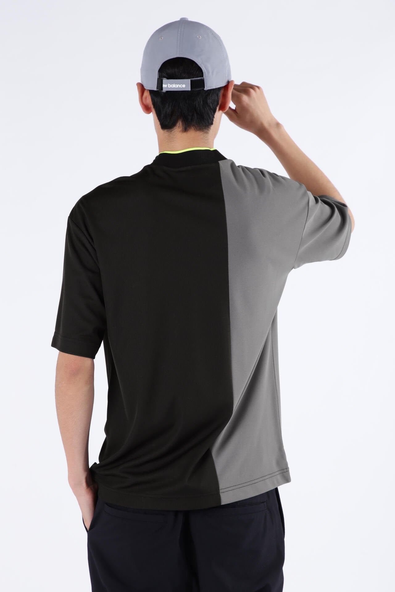 こかげMAX 半袖 モックネック プルオーバー (MENS SPORT)