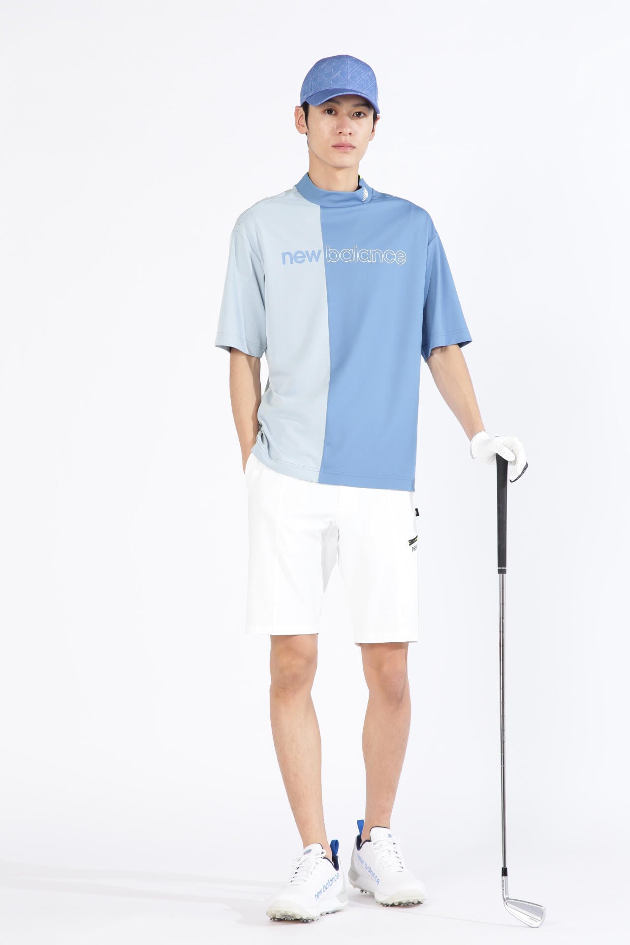 こかげMAX 半袖 モックネック プルオーバー (MENS SPORT)