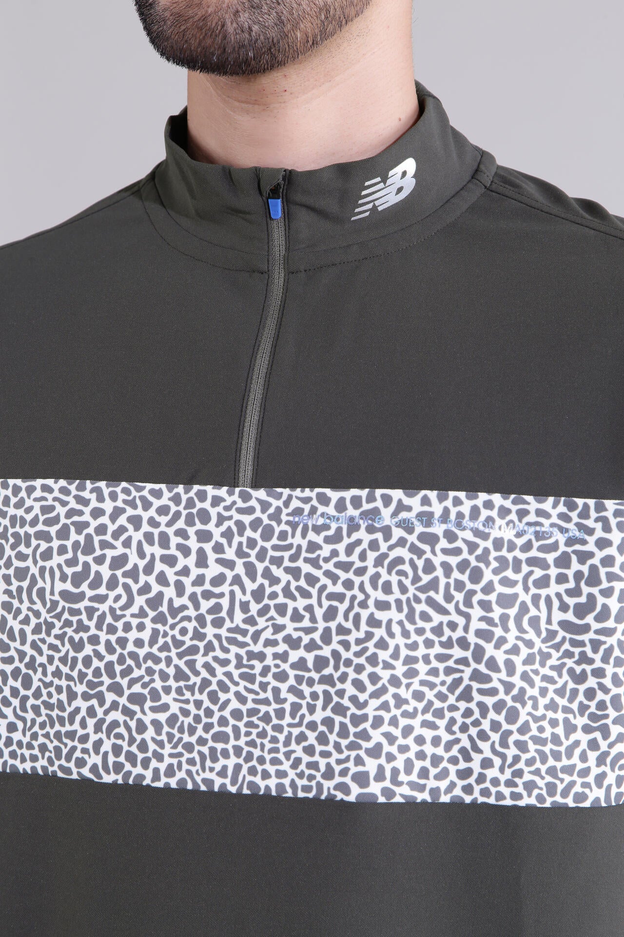【直営店舗限定】ハーフジップ モックネック プルオーバー (MENS)