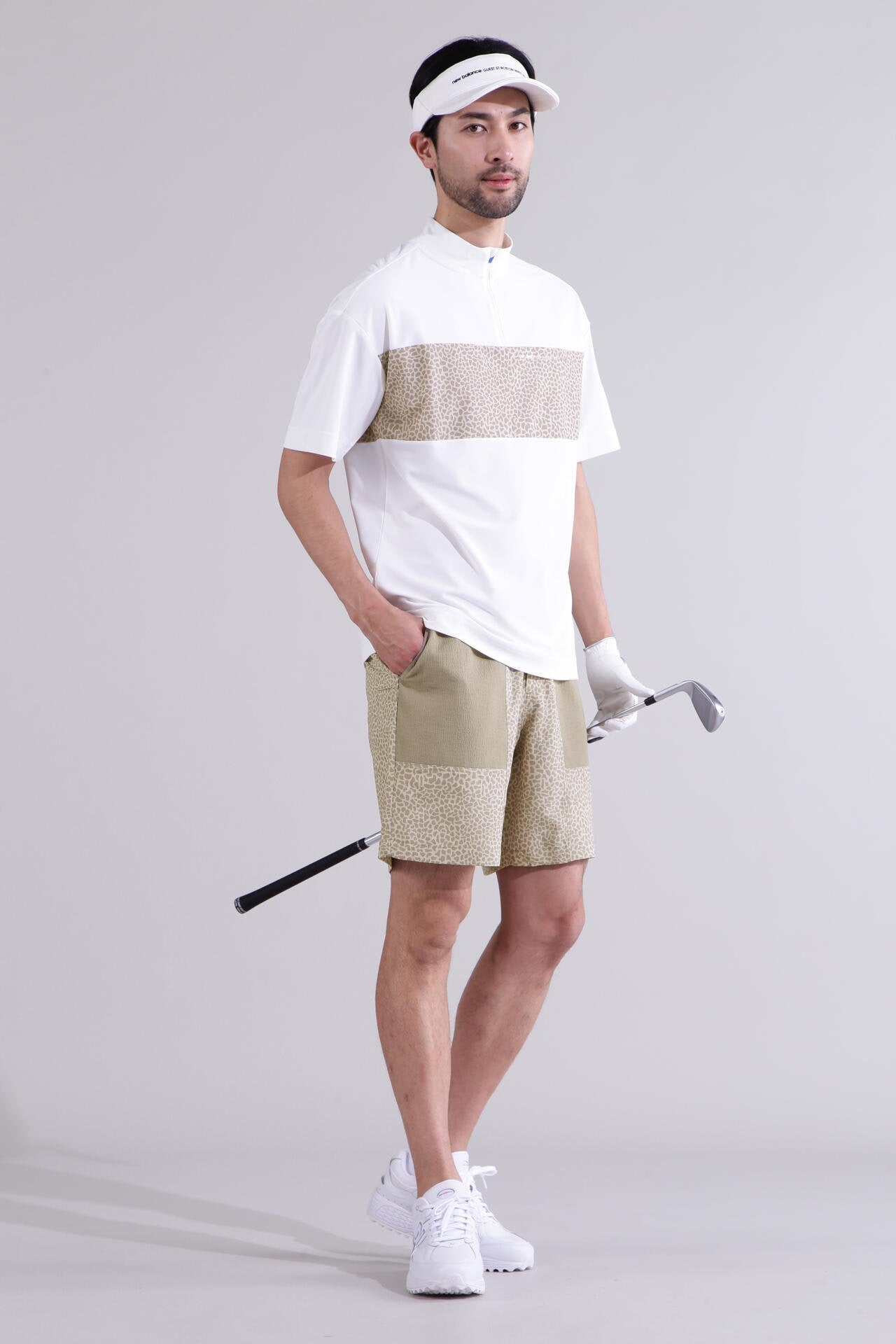 【直営店舗限定】ハーフジップ モックネック プルオーバー (MENS)
