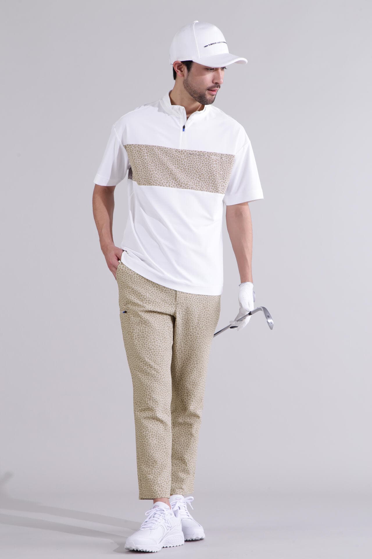 【直営店舗限定】ハーフジップ モックネック プルオーバー (MENS)