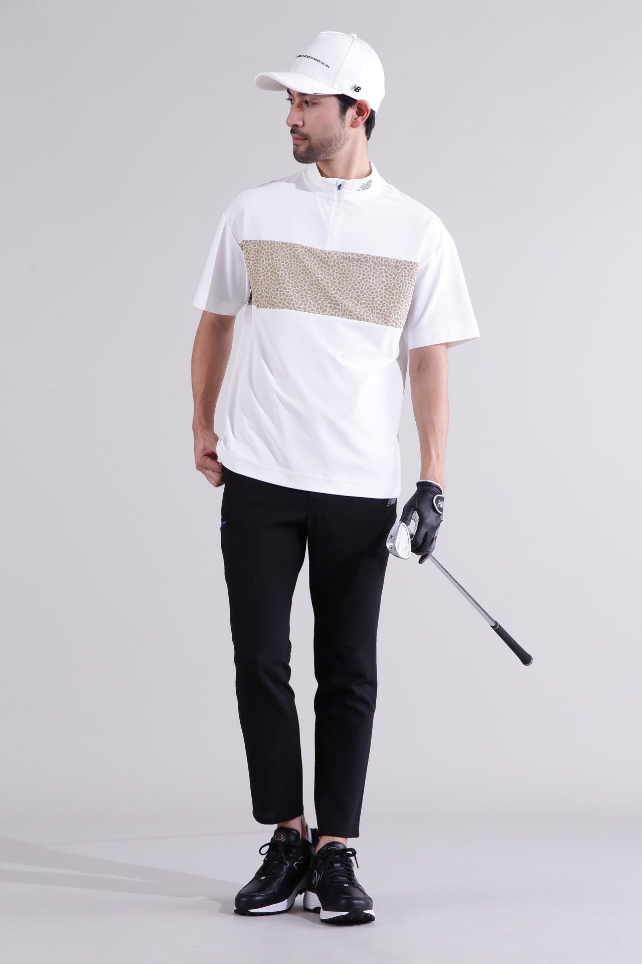 【直営店舗限定】ハーフジップ モックネック プルオーバー (MENS)