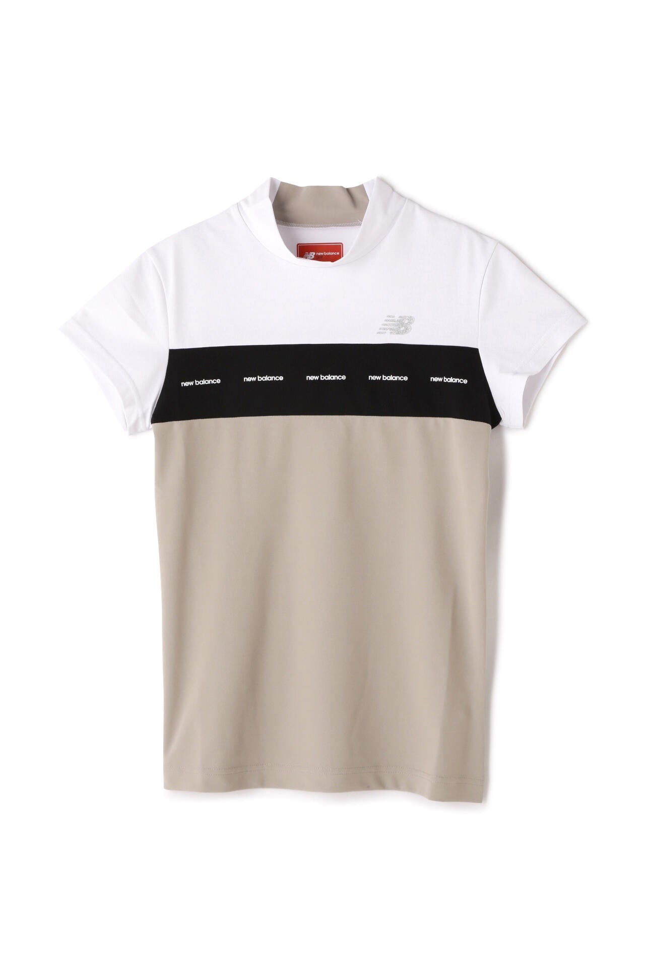 UPF50＋ 接触冷感 半袖 モックネック プルオーバー (WOMENS SPORT)