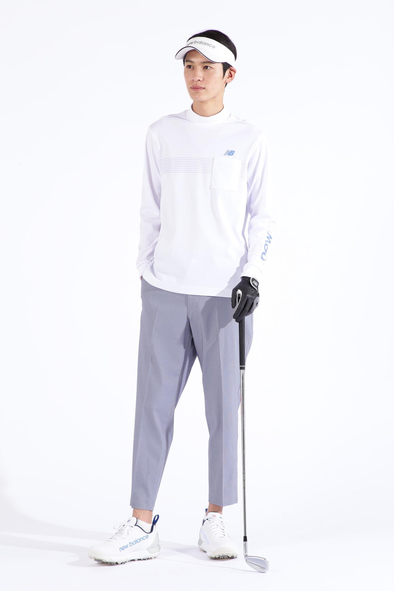 接触冷感 長袖 モックネック プルオーバー (MENS SPORT) | new balance