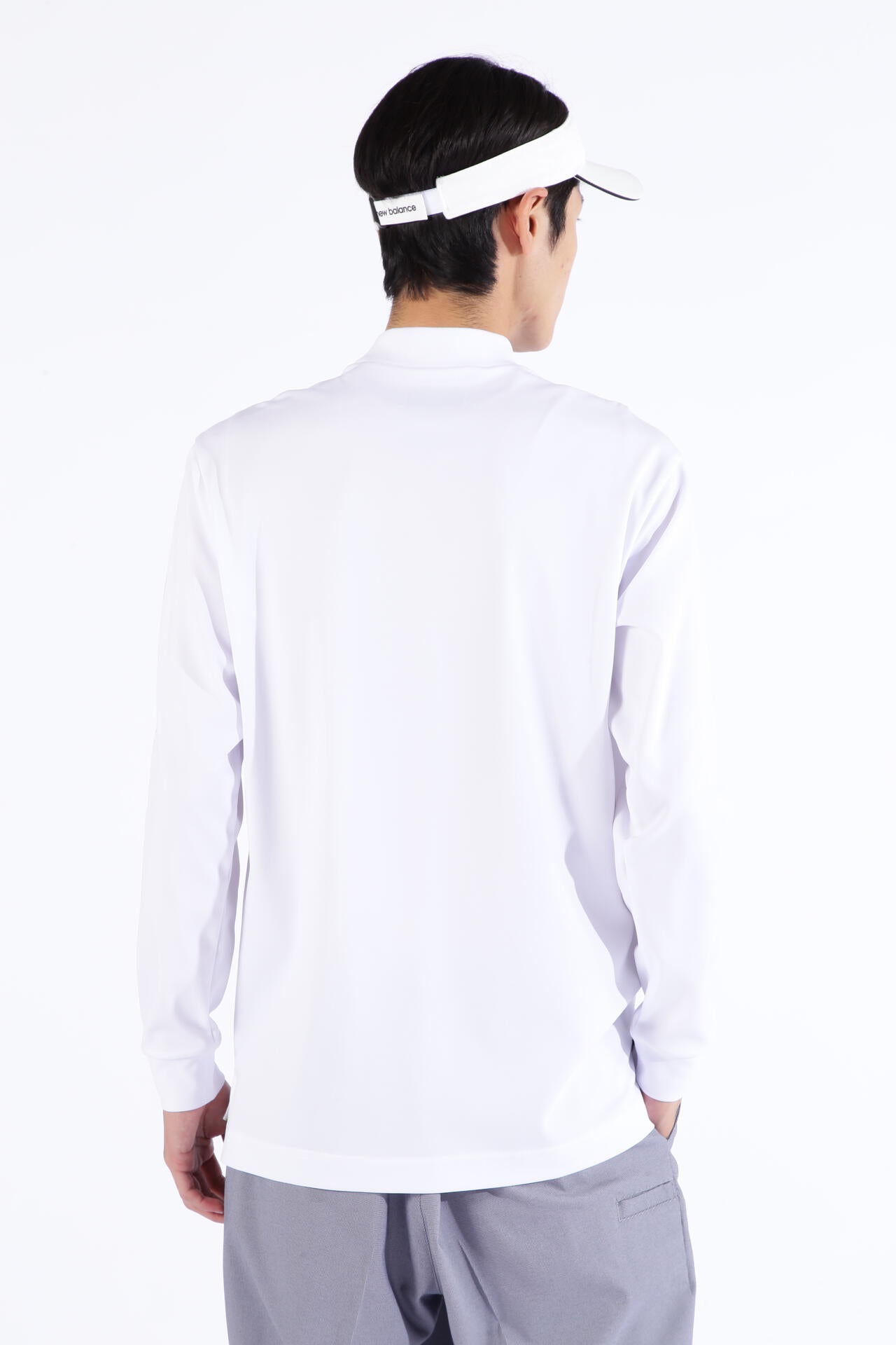 接触冷感 長袖 モックネック プルオーバー (MENS SPORT) | new balance