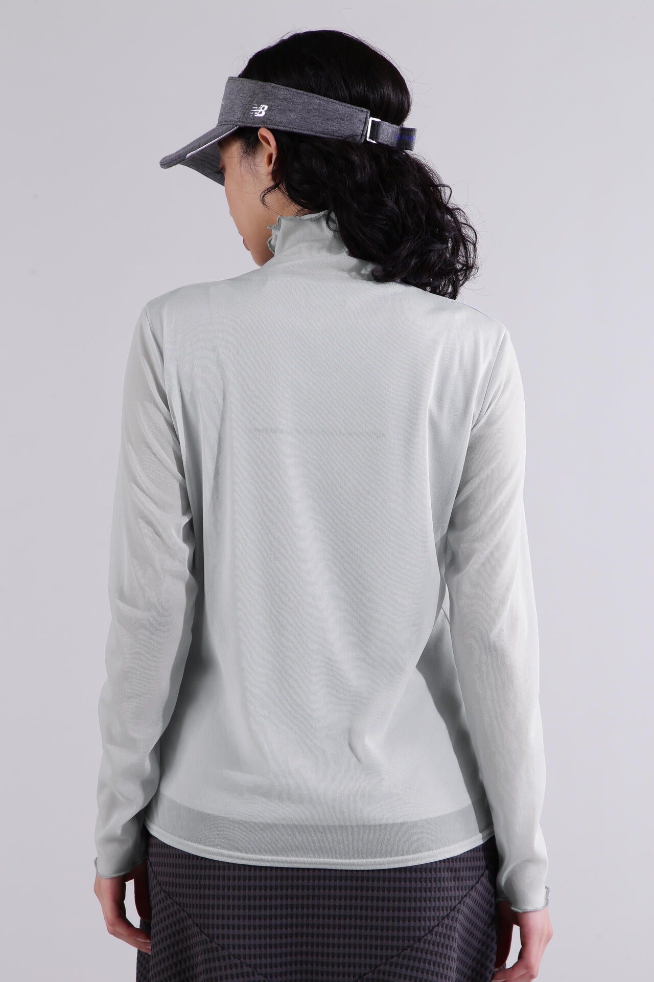 【直営店舗限定】長袖 シアーレイヤードプルオーバー (WOMENS)