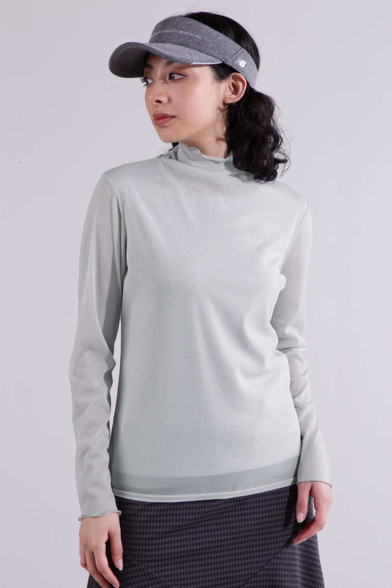 【直営店舗限定】長袖 シアーレイヤードプルオーバー (WOMENS)