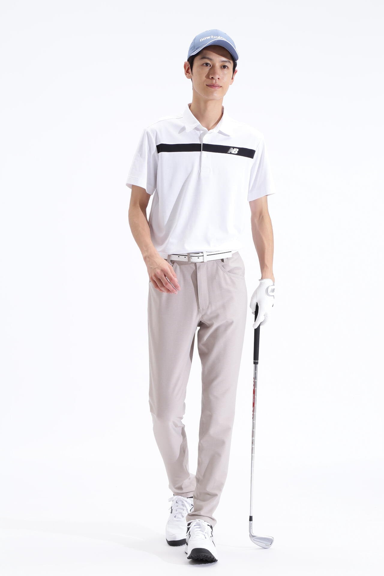 アウトラインステッチ 半袖 カラーシャツ (MENS SPORT)