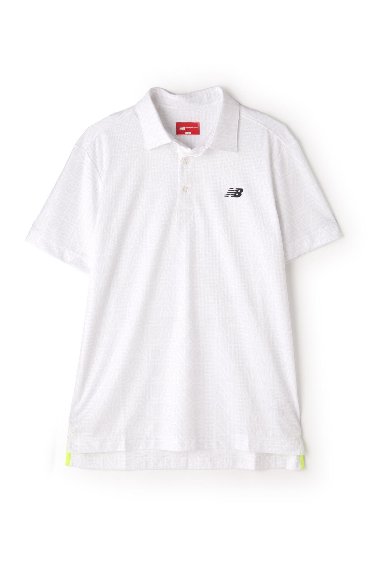 チェッカー×ロゴ 半袖 カラーシャツ (MENS SPORT)