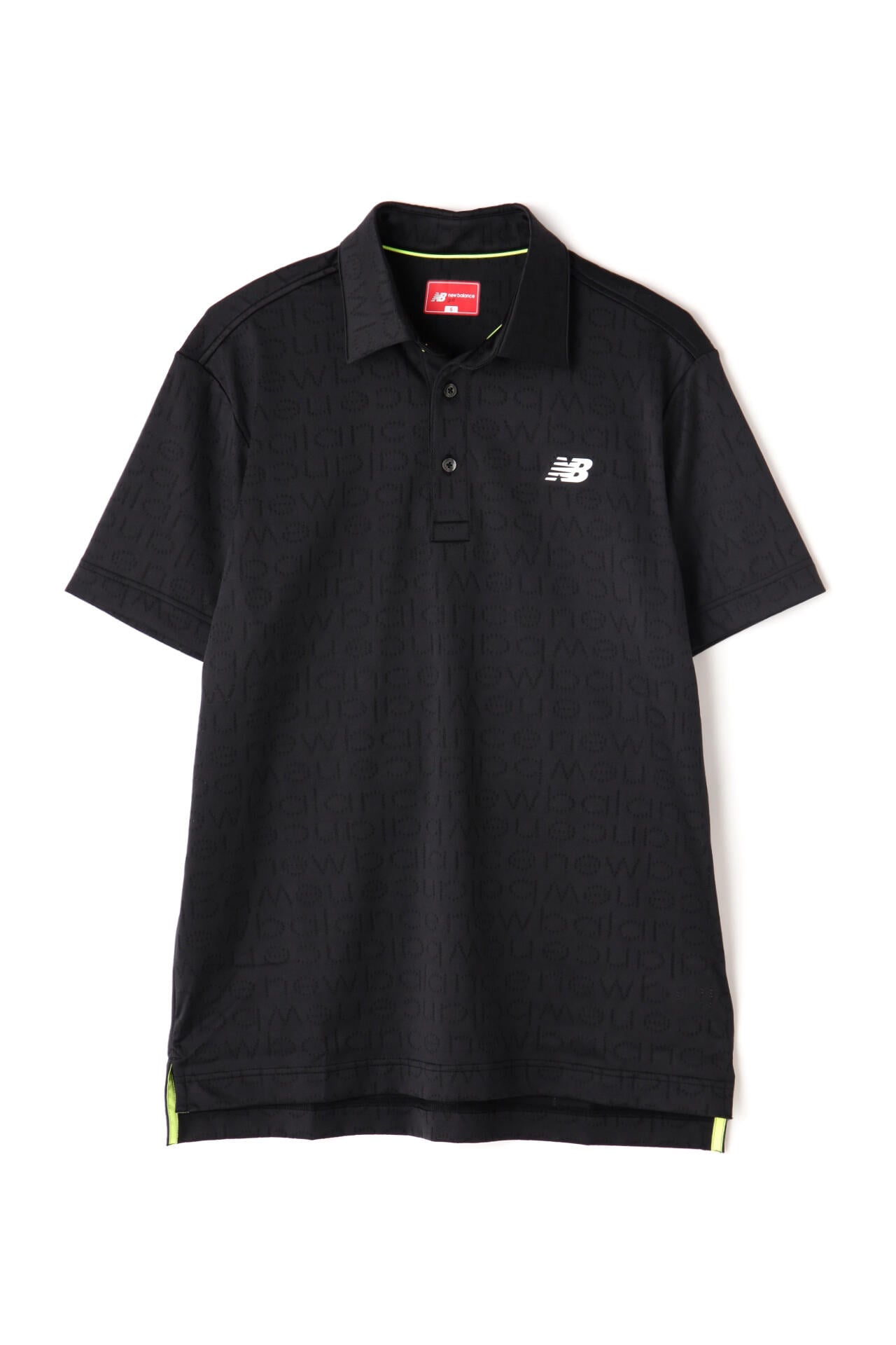 ピクセルロゴ柄 半袖 カラーシャツ (MENS SPORT)