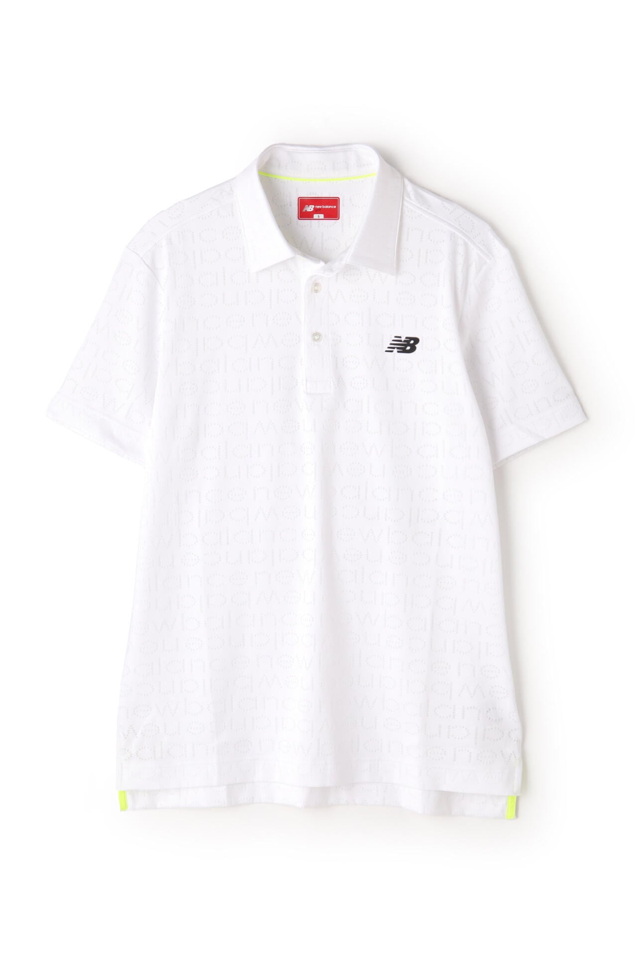 ピクセルロゴ柄 半袖 カラーシャツ (MENS SPORT)