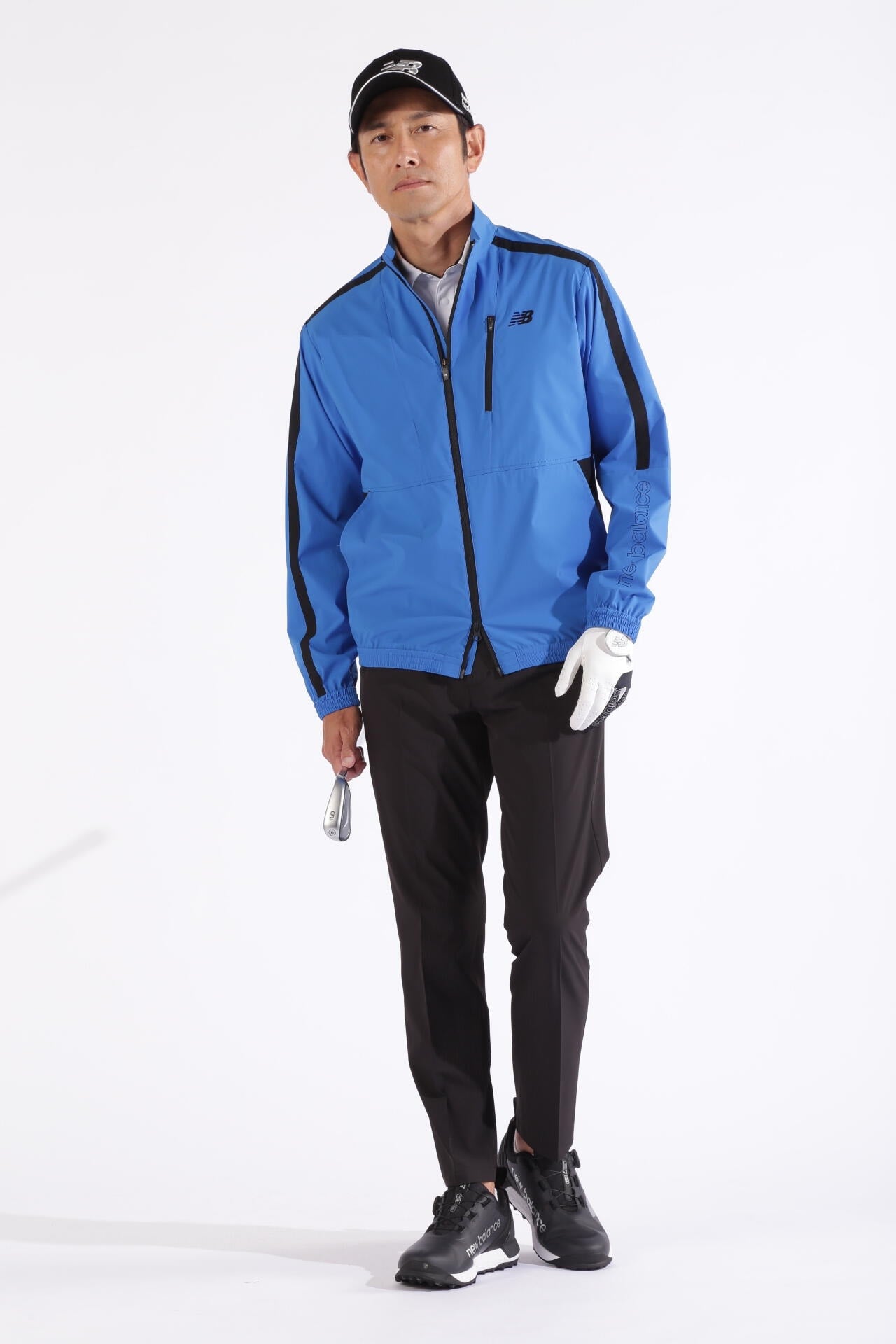 ワッフル×チェック 半袖 カラーシャツ (MENS WORLD)