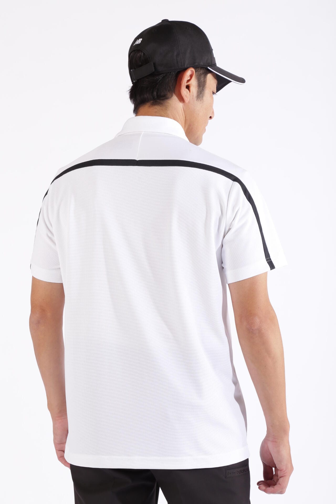 ワッフル×チェック 半袖 カラーシャツ (MENS WORLD)