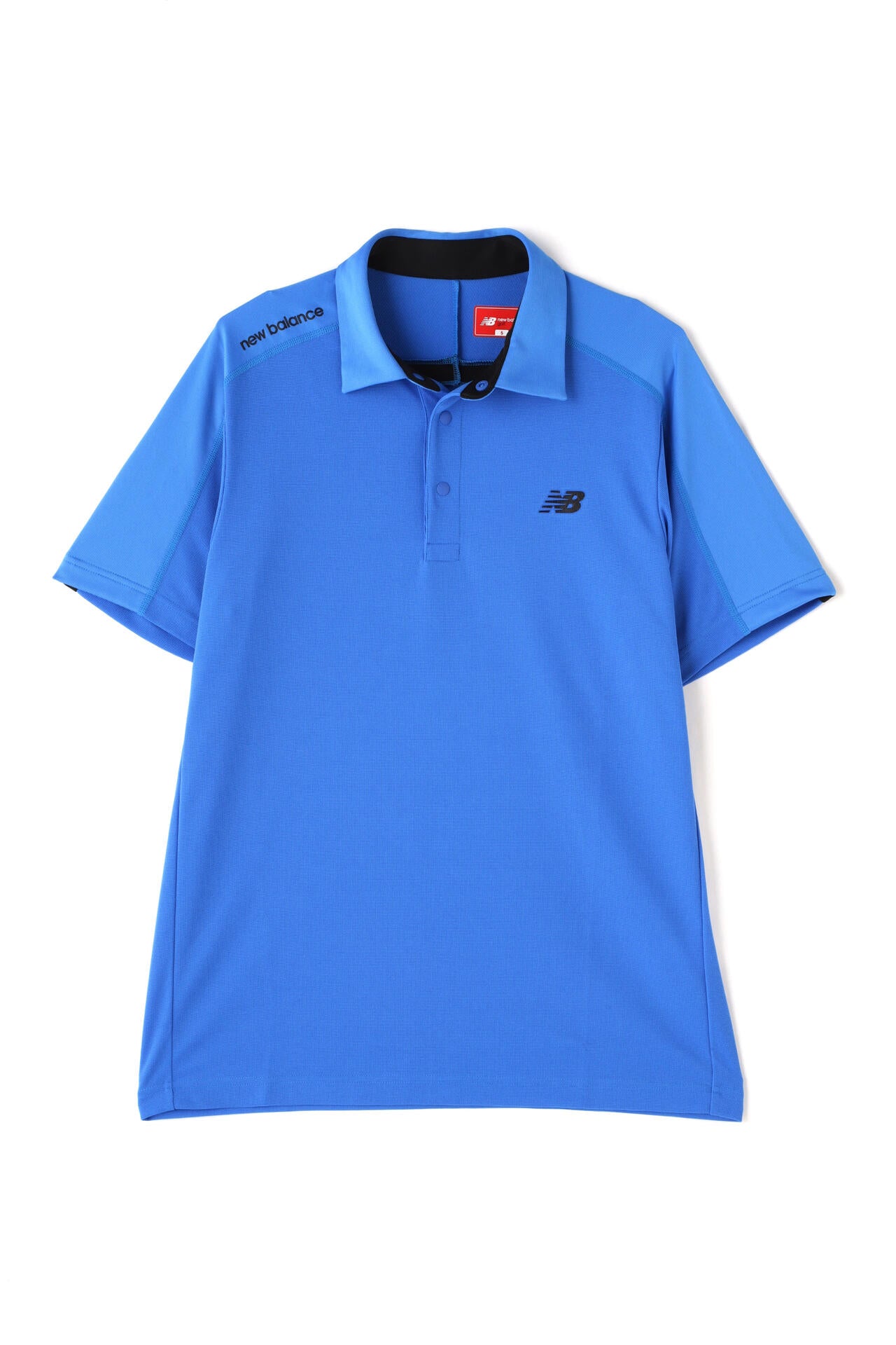 ワッフル×チェック 半袖 カラーシャツ (MENS WORLD)