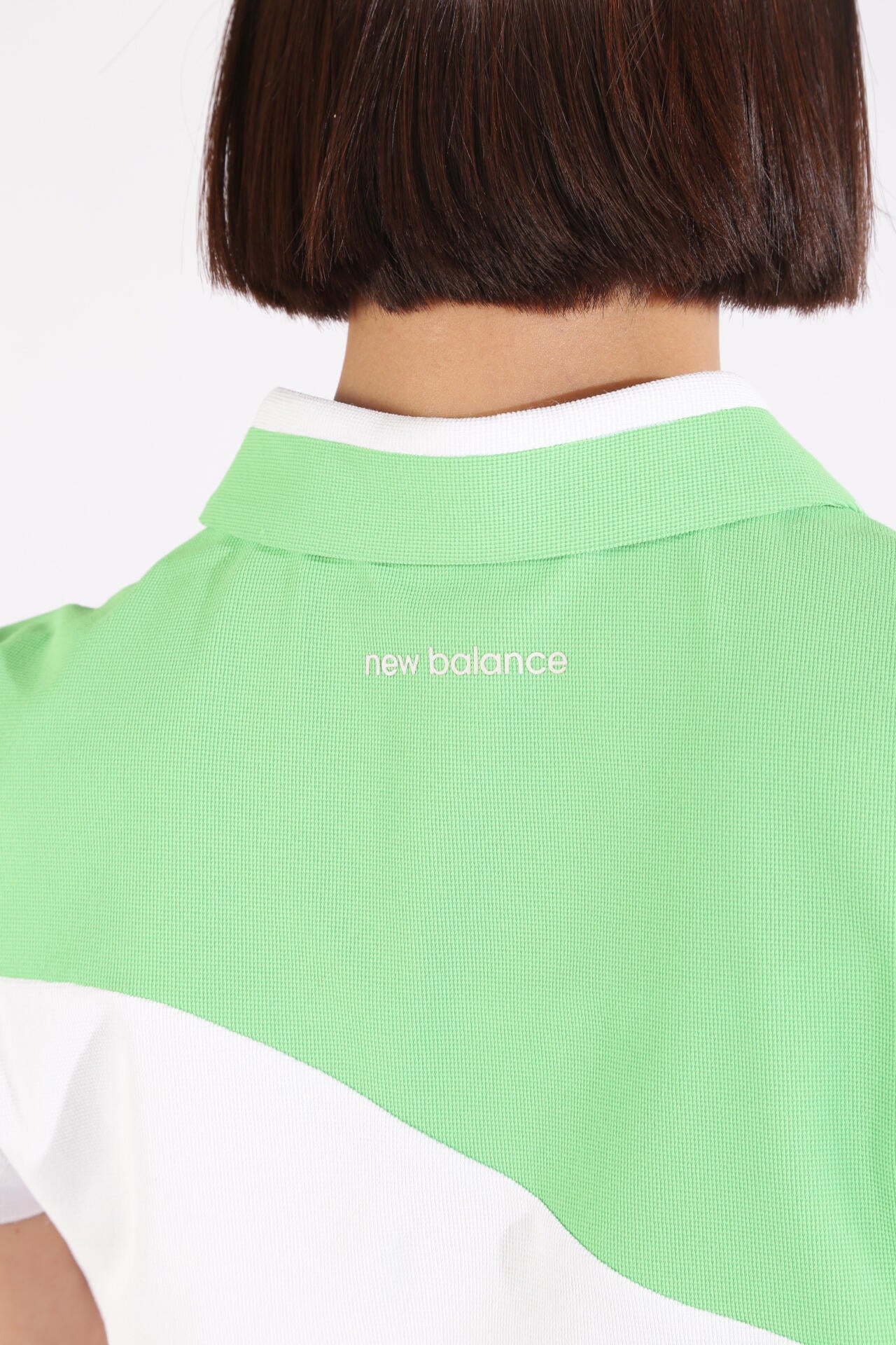 マイクロチェック柄 ハーフジップ カラーシャツ (WOMENS WORLD) | new