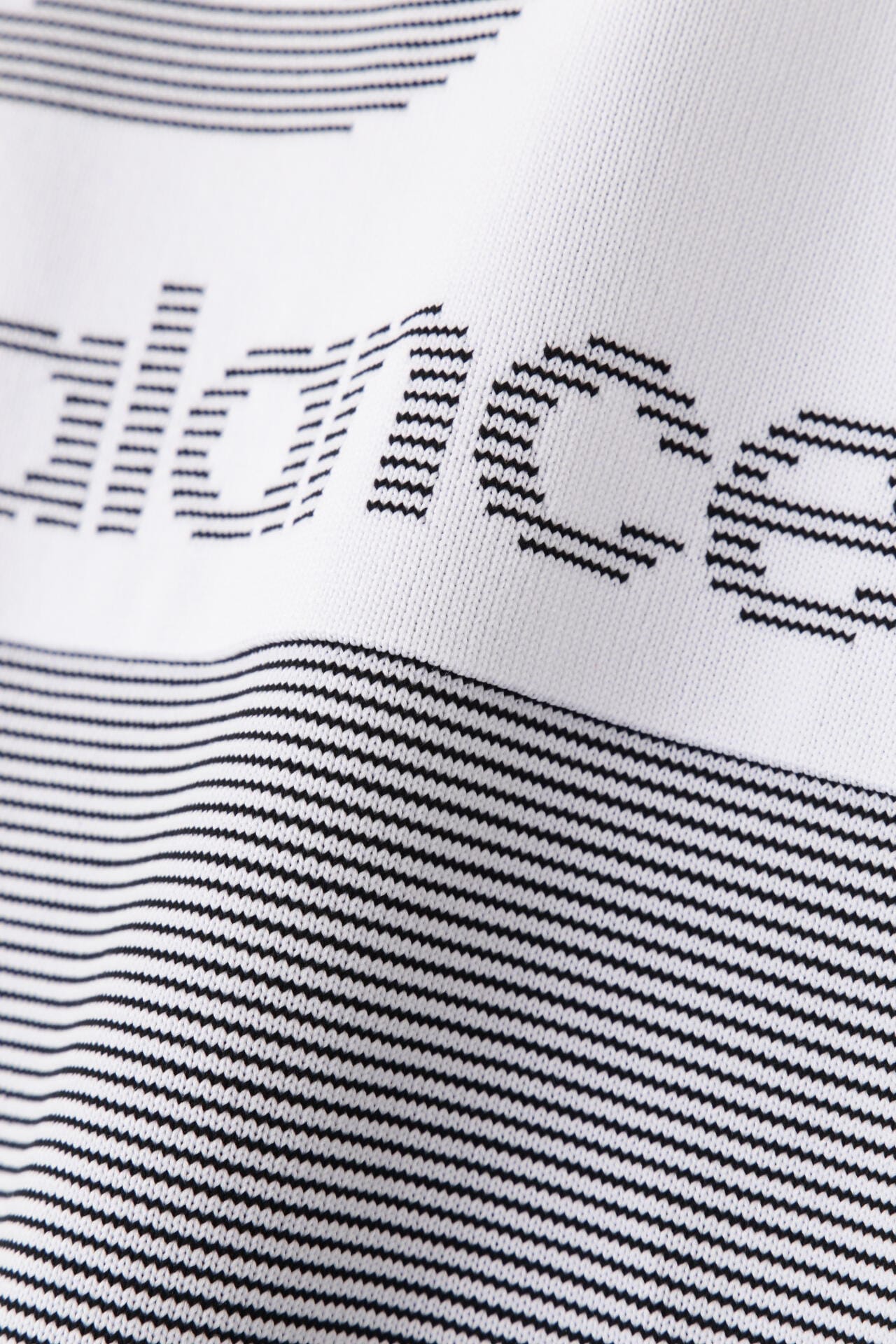 ロゴ×ボーダー クルーネック ニット プルオーバー (WOMENS WORLD)