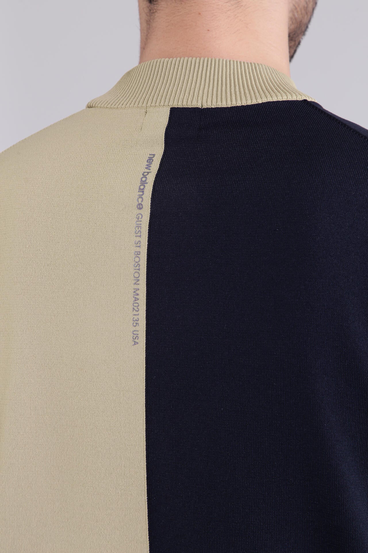 直営店舗限定】半袖 モックネック ニット プルオーバー (MENS) | new