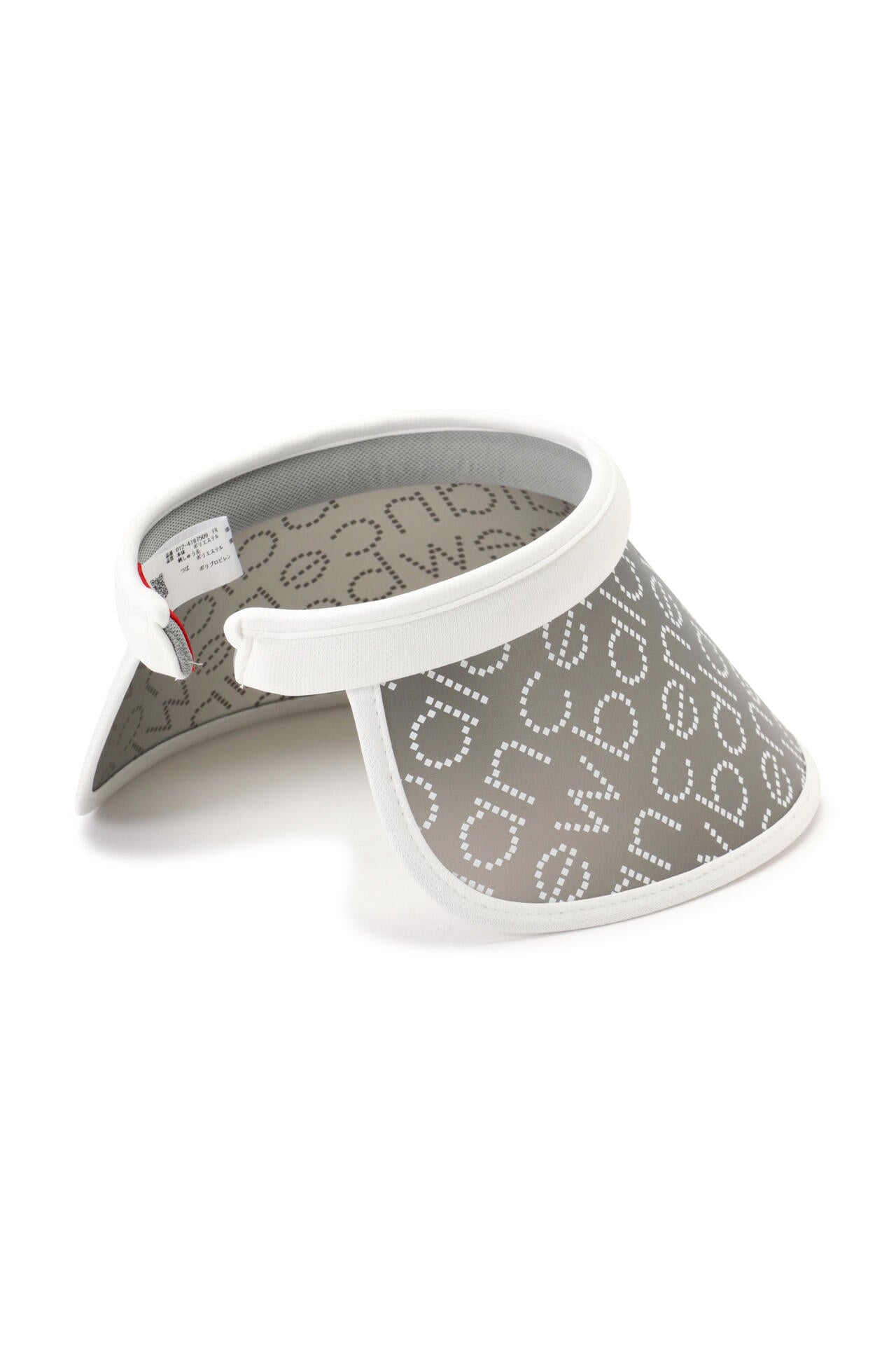 COOLMAX ピクセルロゴ柄 セルサンバイザー (WOMENS SPORT)