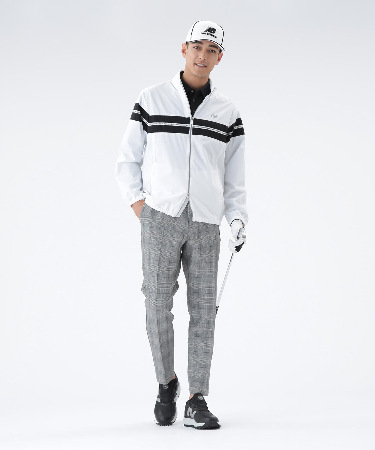 NEW BALANCE ニューバランス フルジップ ウインド ブルゾン 撥水 ストレッチ フルジップ ウインド ブルゾン (MENS) | new balance