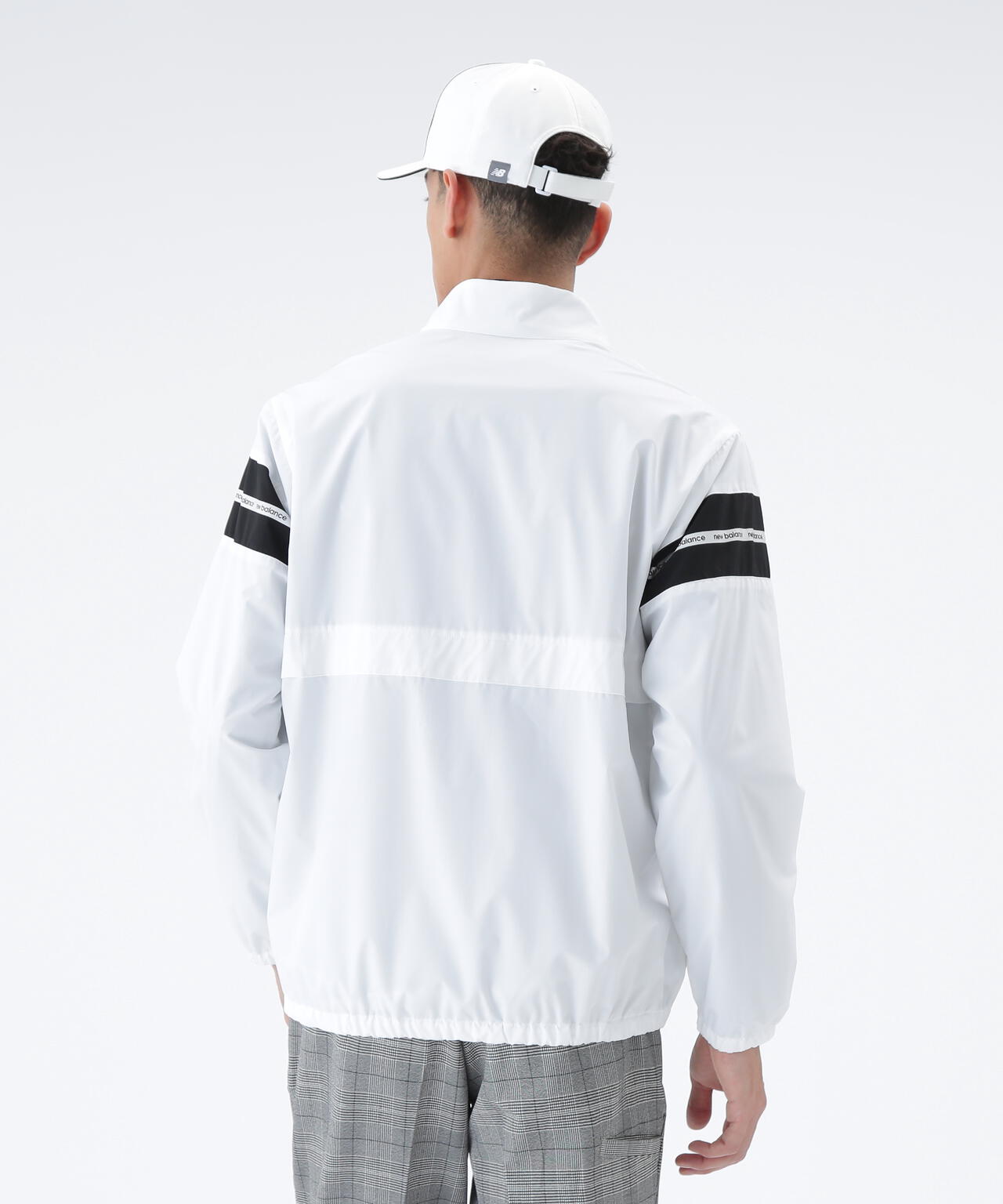 撥水 ストレッチ フルジップ ウインド ブルゾン (MENS) | new balance