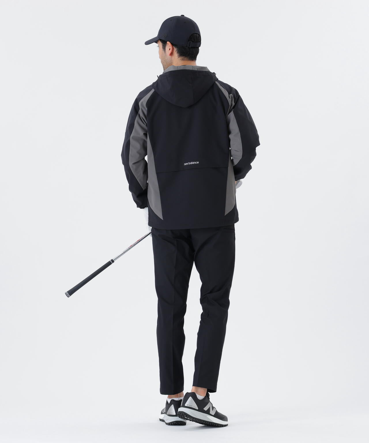 撥水 4WAYストレッチ フルジップ シェルパーカー (MENS)